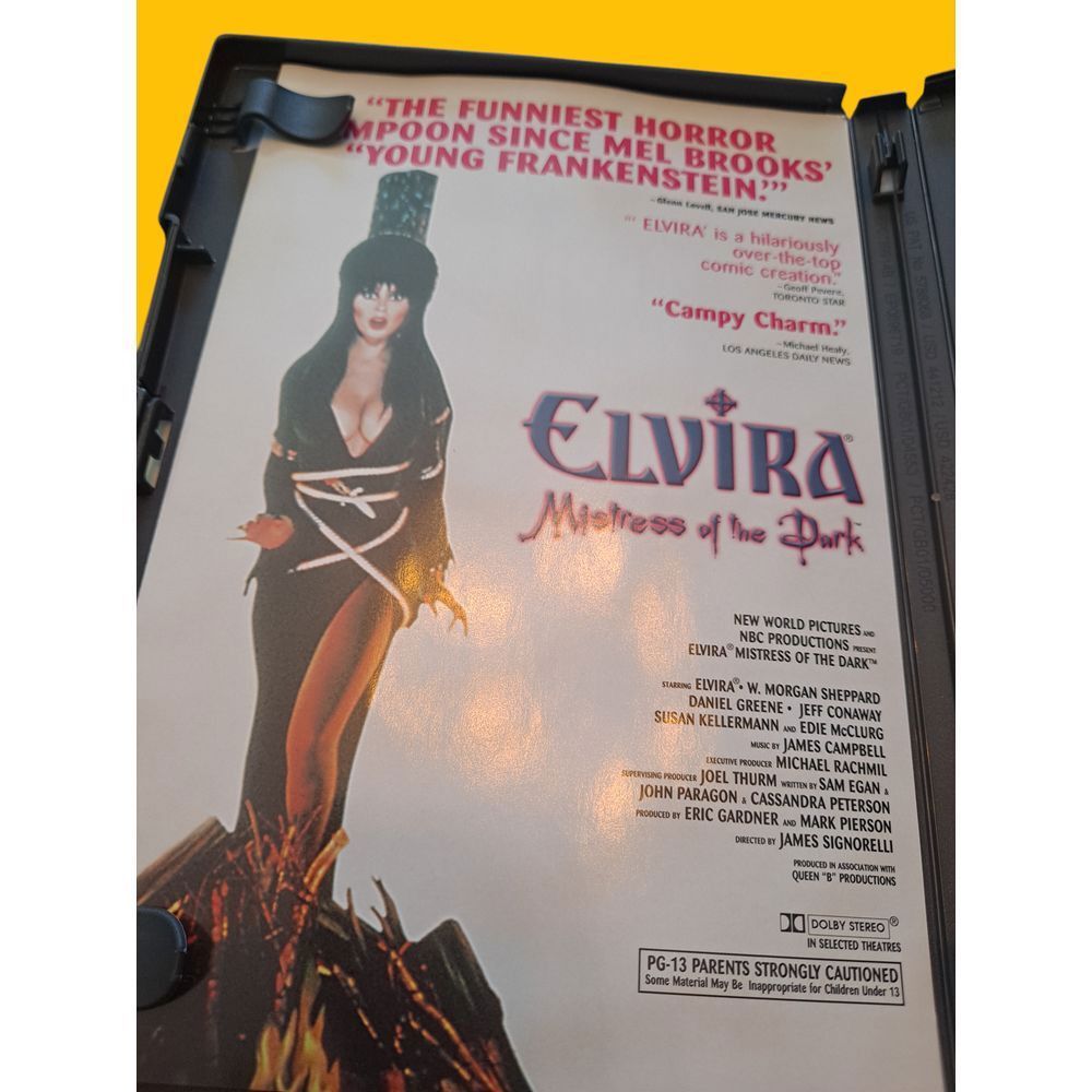 Other Elvira Mistress of the Dark DVD Movie Comedy Horror Classic Size ONE SIZE - 6 Thumbnail