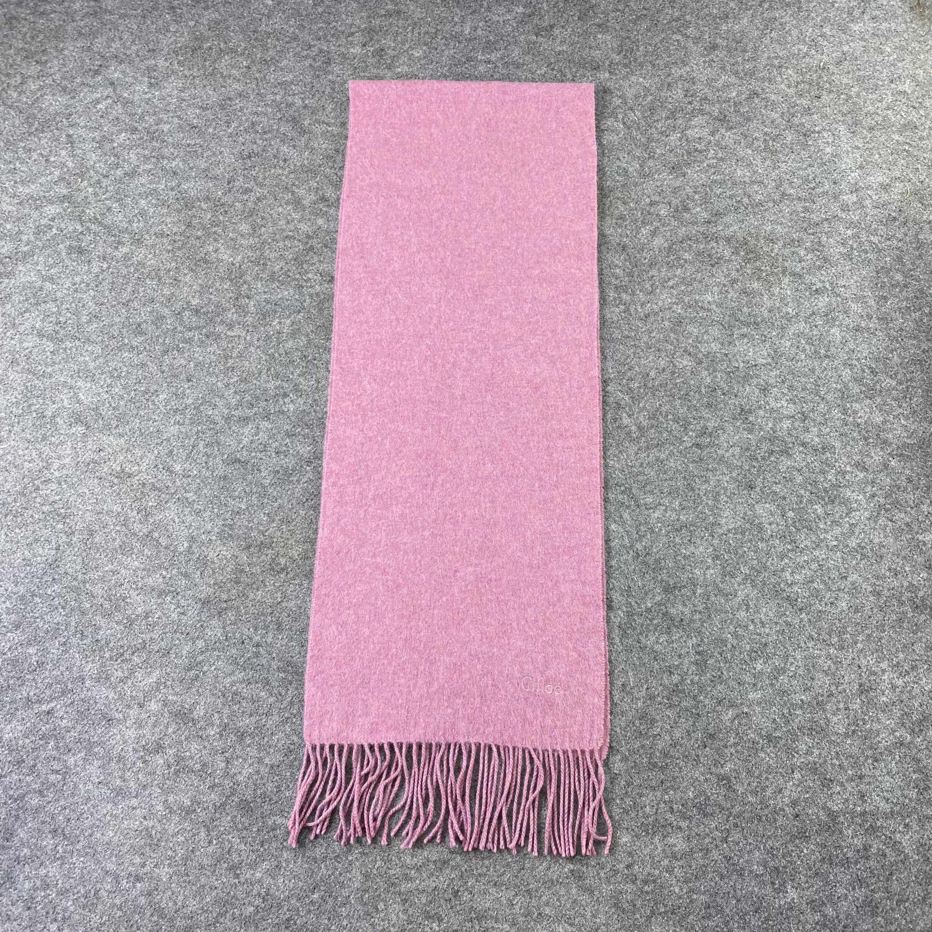 Chloe Chloe Cashmere Scarf / Muffler / Neckwear - T1350 Size ONE SIZE - 2 Thumbnail