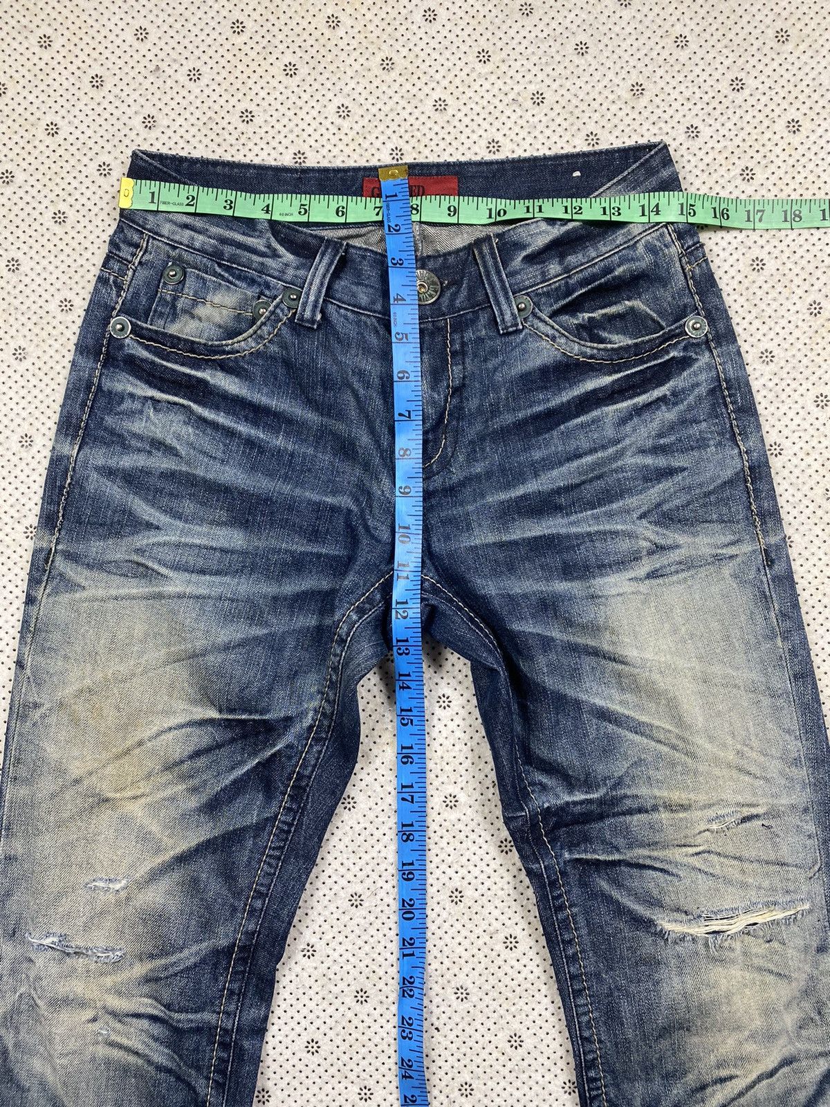 Hysteric Glamour Extremely Patina Look Denim By GetUsed Denim Size US 30 / EU 46 - 3 Thumbnail