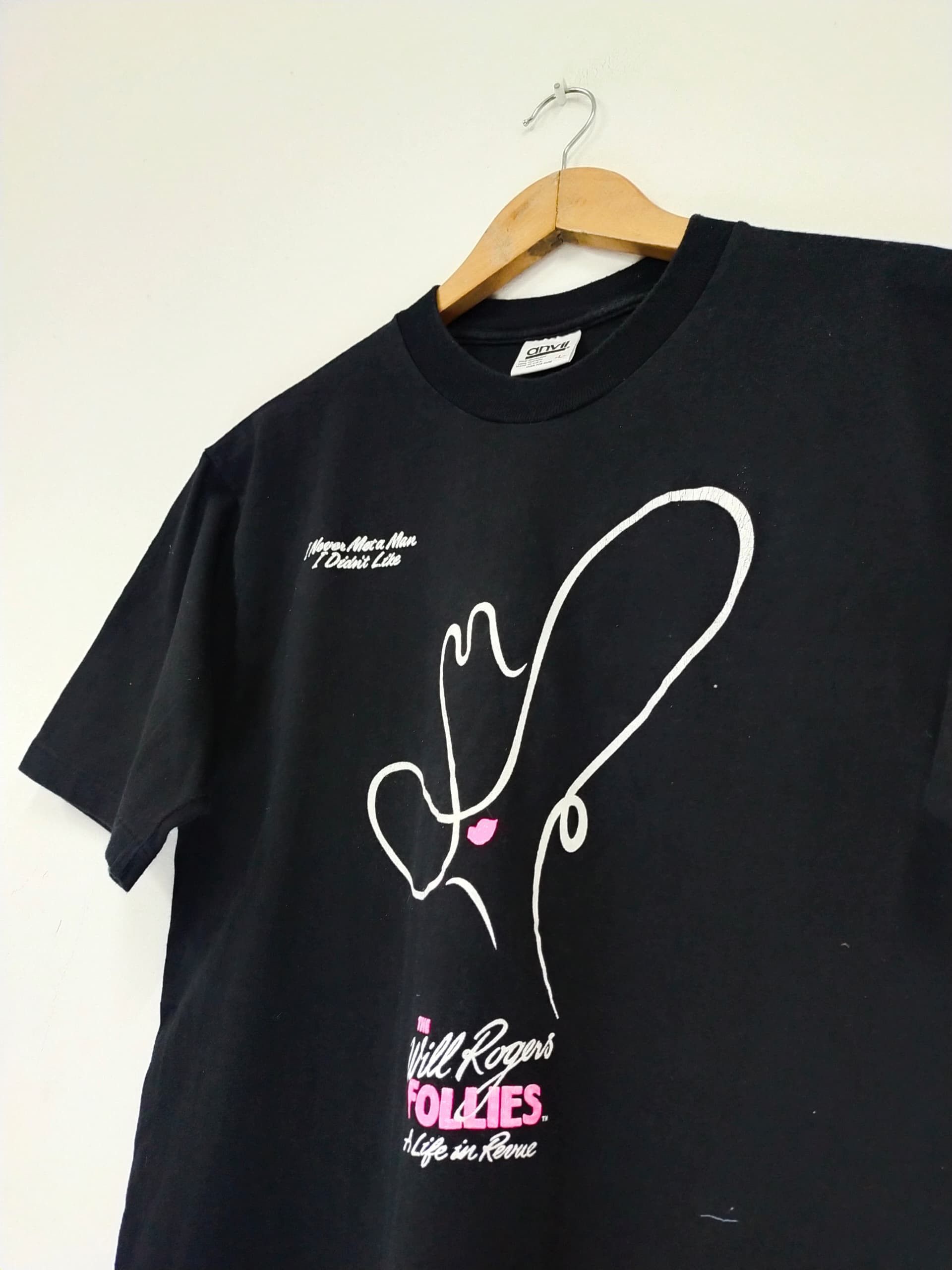 Band Tees × Vintage Vintage 90s Will Rogers Solo singer promo band t shirt Size US L / EU 52-54 / 3 - 5 Thumbnail