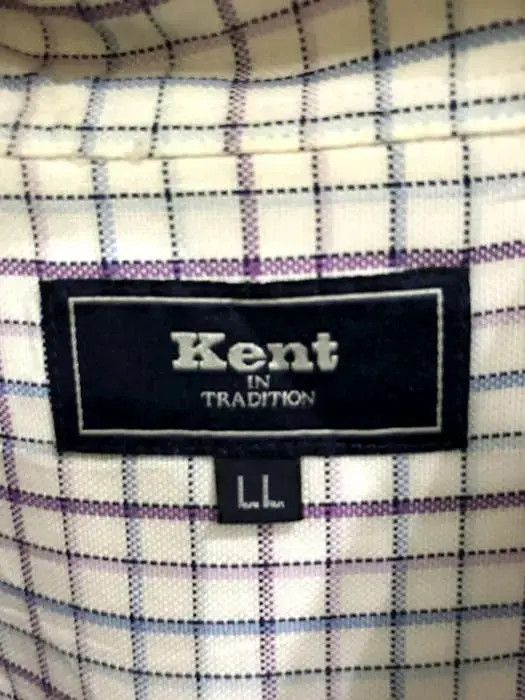 Flannel Vintage Kent Flannel Shirt 👕 Size US L / EU 52-54 / 3 - 3 Thumbnail