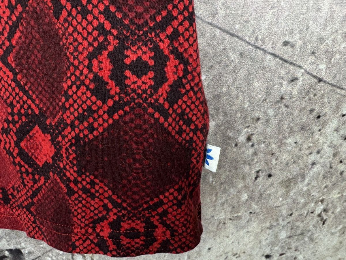 Adidas Adidas Originals Women’s Red Snake Print TShirt Trefoil Logo Size XS / US 0-2 / IT 36-38 - 6 Thumbnail