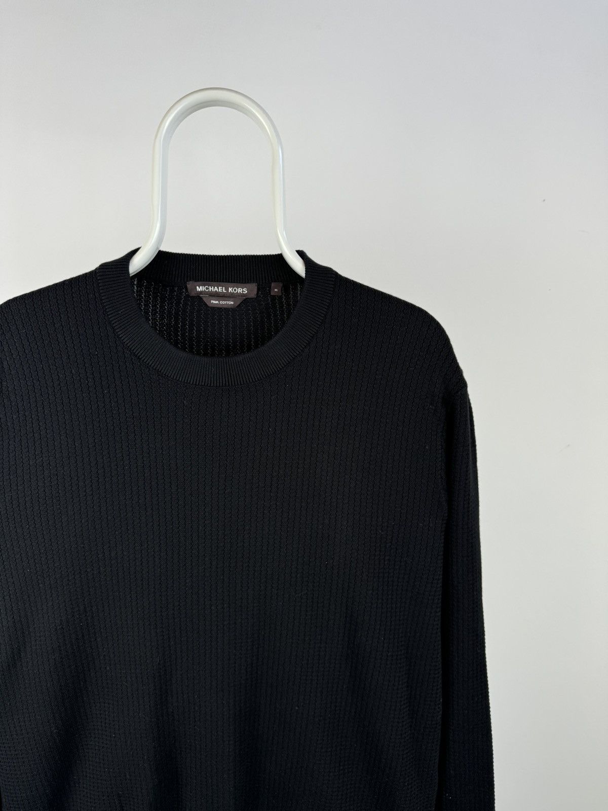 Michael Kors Michael Kors Classic Black Sweater Size US XL / EU 56 / 4 - 2 Thumbnail