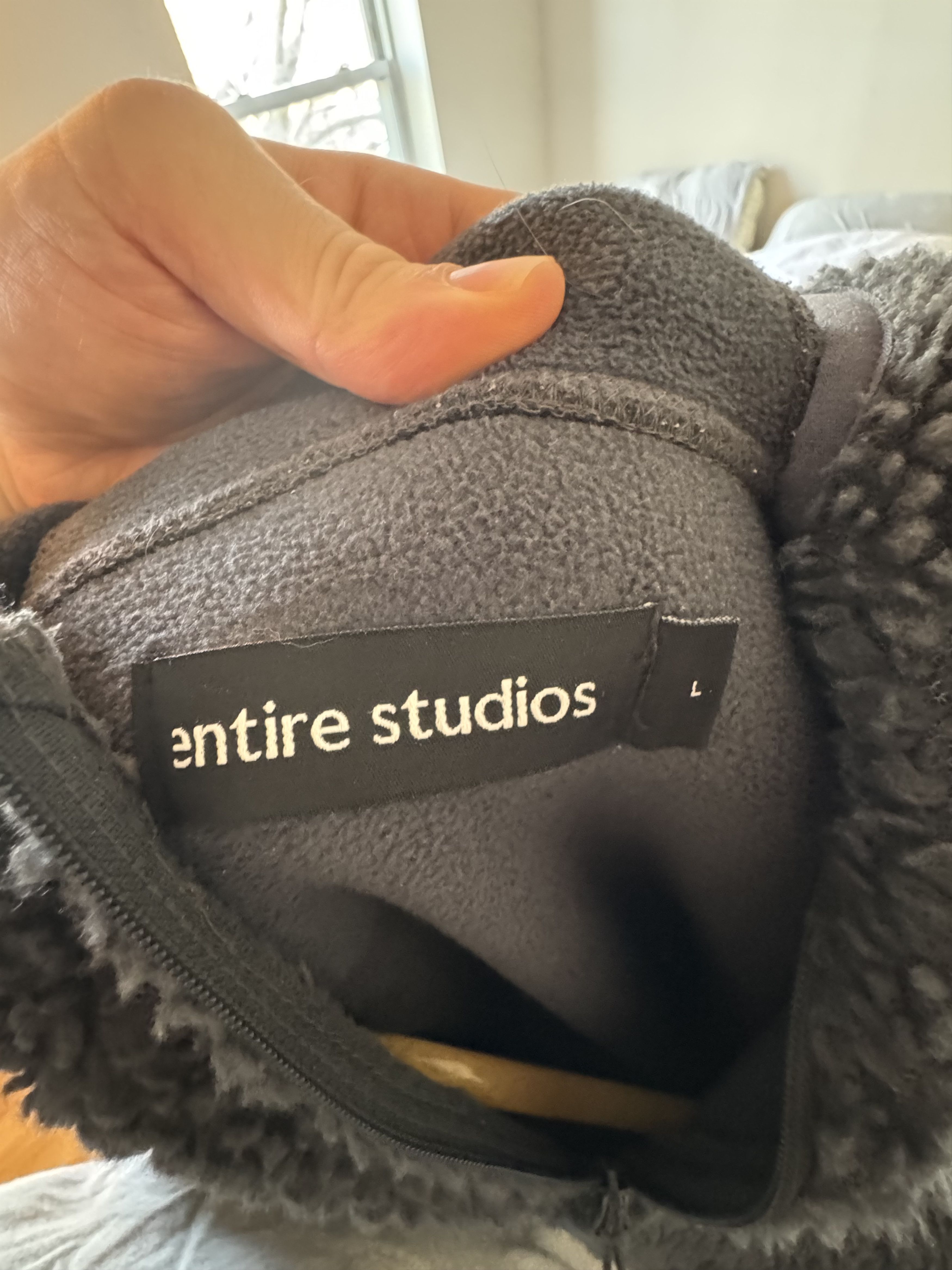 Entire Studios Entire Studios Fluffy Fleece Charcoal Pullover Size US L / EU 52-54 / 3 - 4 Thumbnail