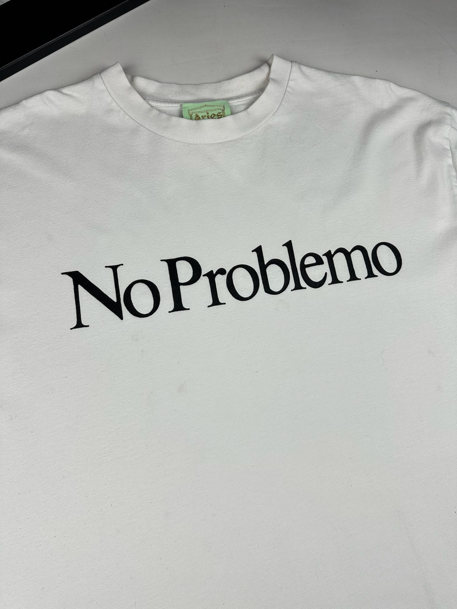 Aries Aries No Problemo t-shirt tee opium avant garde Size US L / EU 52-54 / 3 - 2 Thumbnail
