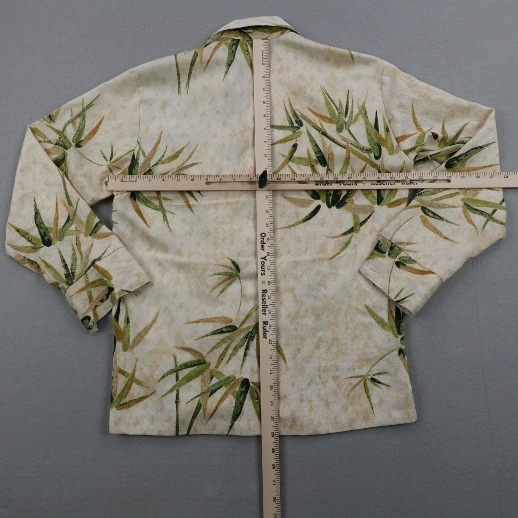 Vintage VINTAGE Malihini Hawaii Shirt Mens Large Hawaiian Floral Aloha Loop Collar 60s Size US L / EU 52-54 / 3 - 2 Thumbnail