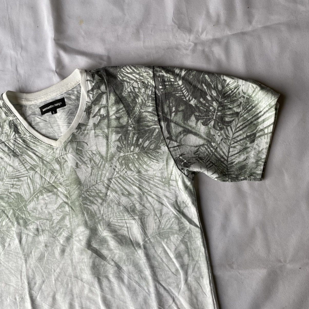 Japanese Brand × semanticdesign Japanese Green Faded Semantic Design Style Size US S / EU 44-46 / 1 - 3 Thumbnail