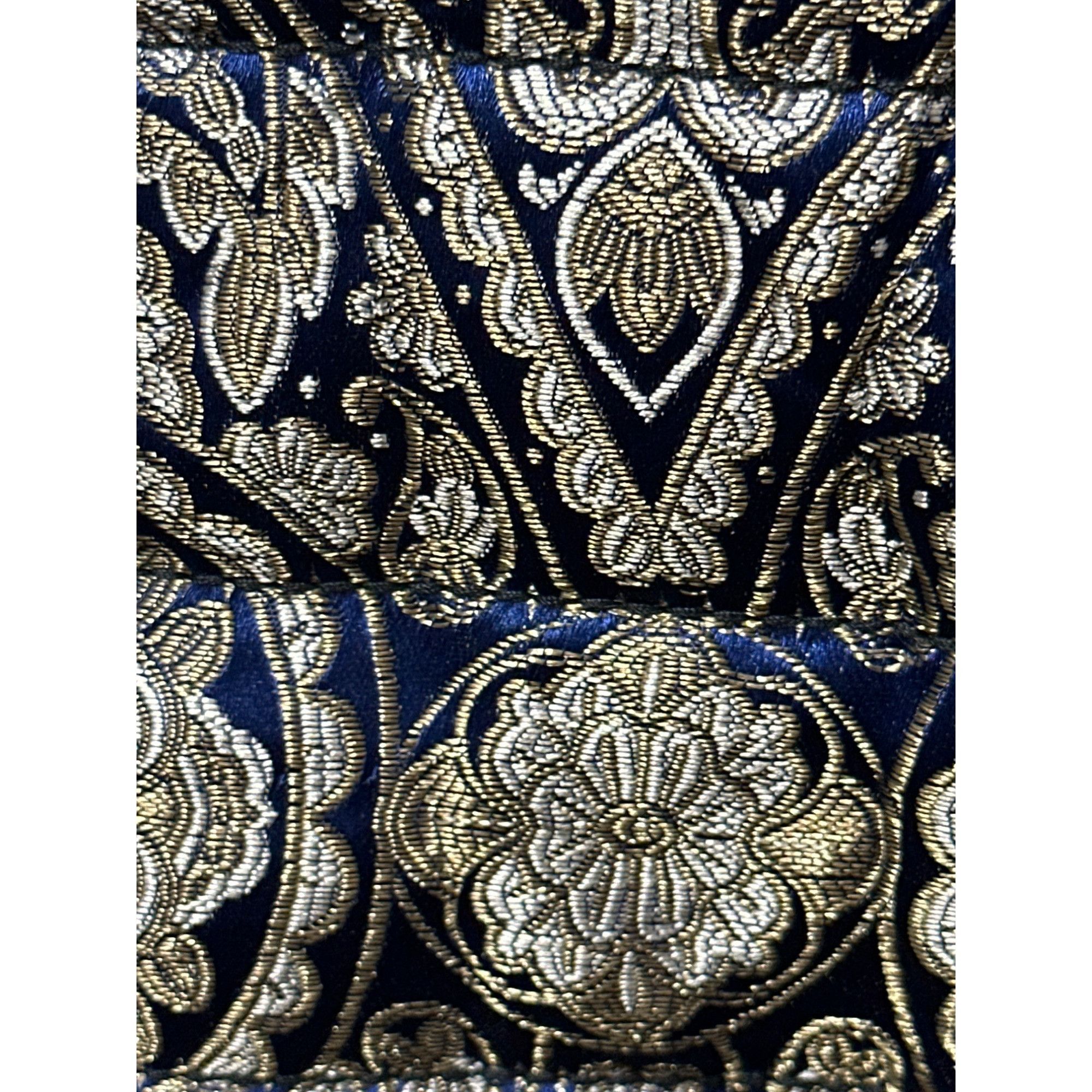 Chicos Chicos Reversible Quilted Puffer Jacket Elegant Blue Gold Pa Size M / US 6-8 / IT 42-44 - 6 Thumbnail