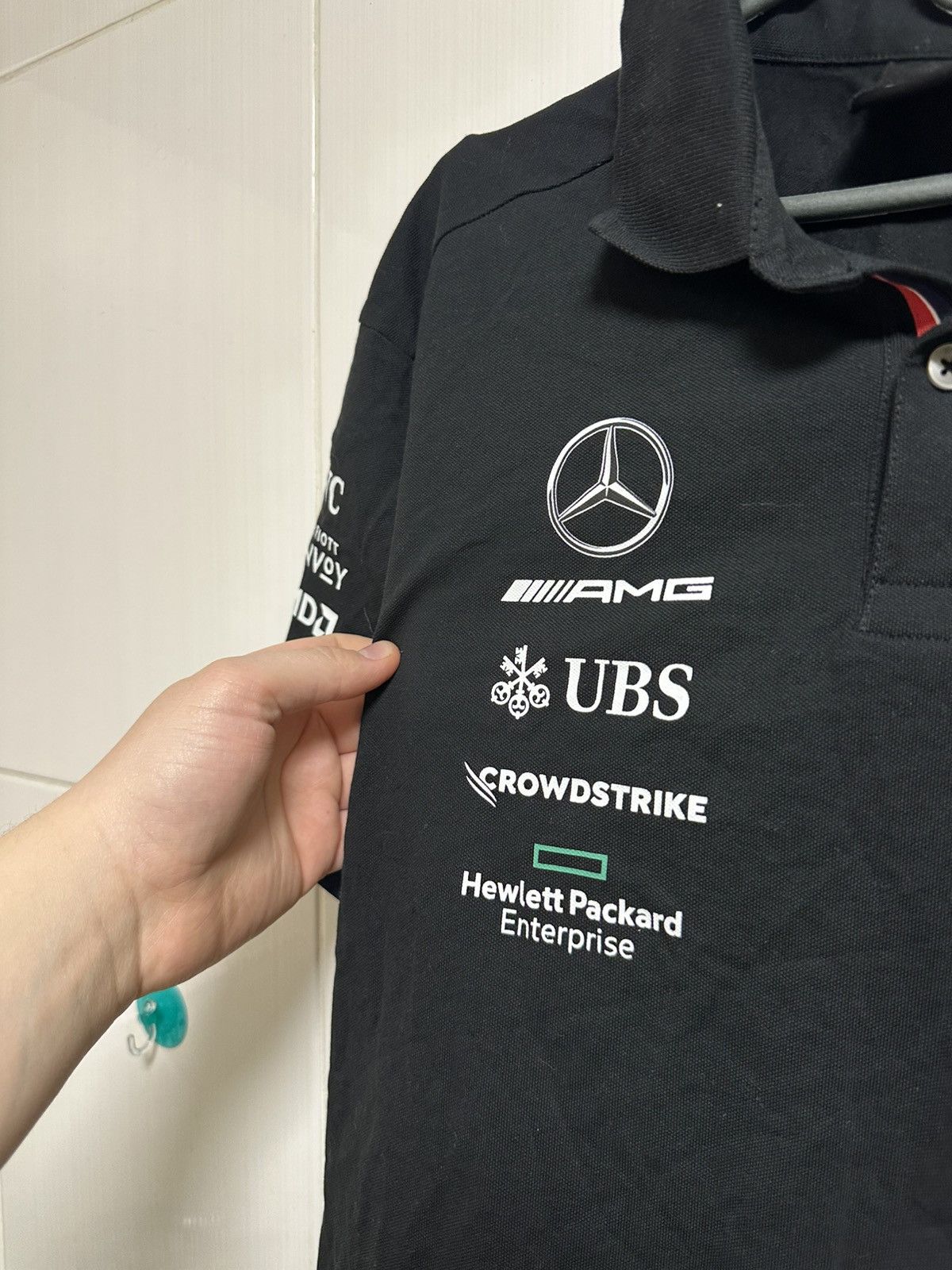 Formula 1 × Vintage Mercedes Polo Shirt AMG Petronas F1 Team Men's 2023 size XL Size US XL / EU 56 / 4 - 2 Thumbnail