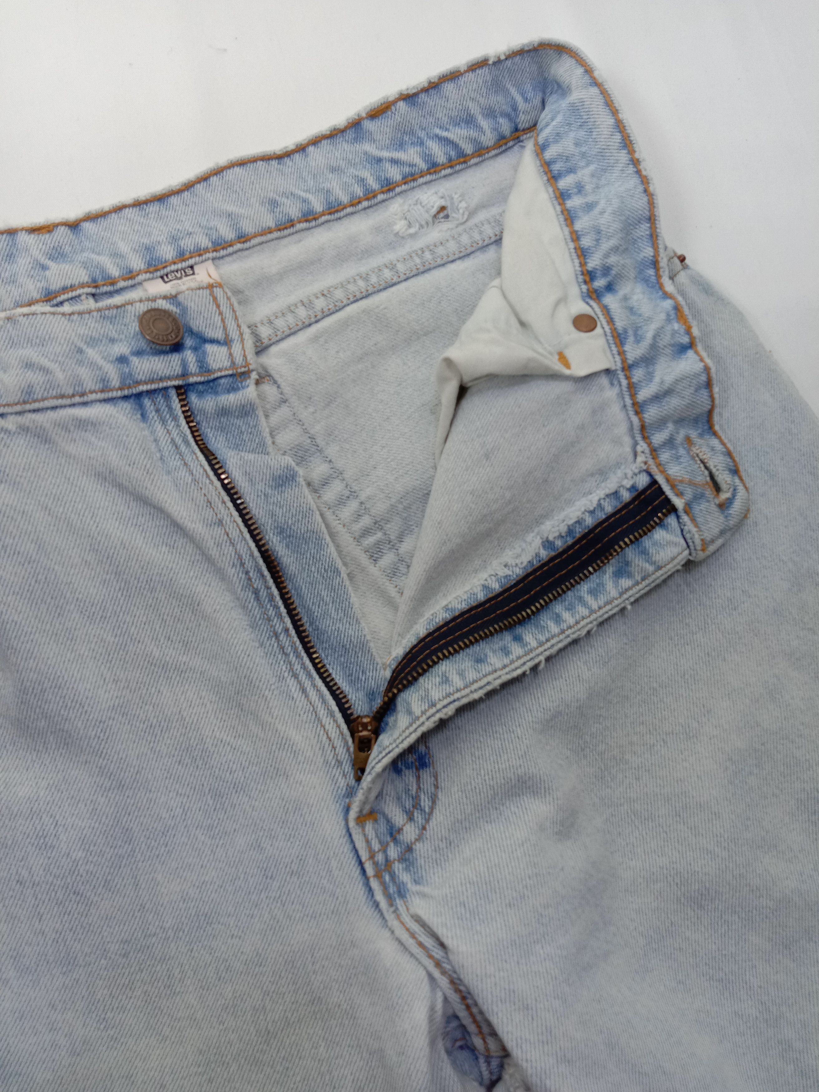 Levi's Vintage 90s Levi's 550 Jeans Relaxed Fit Tapered Leg Denim Size US 32 / EU 48 - 9 Thumbnail