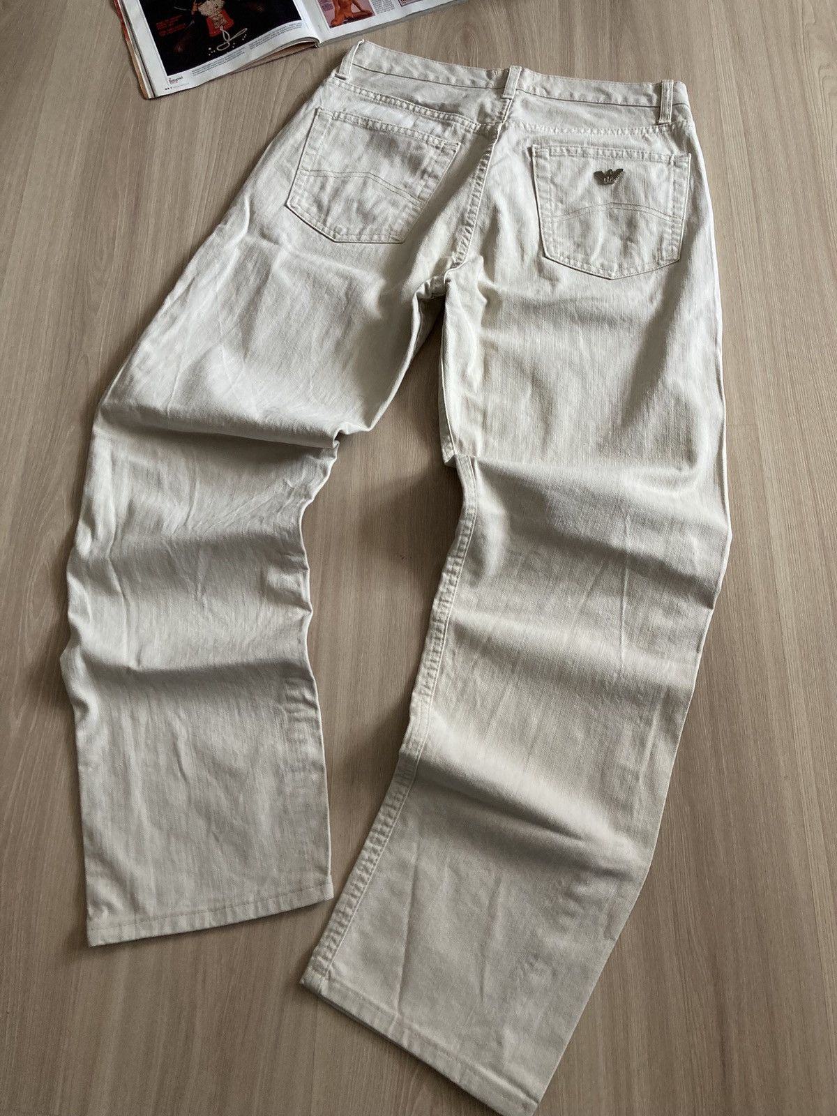 Armani Vintage RARE Armani Jeans Giorgio Armani Milano Size US 32 / EU 48 - 2 Thumbnail