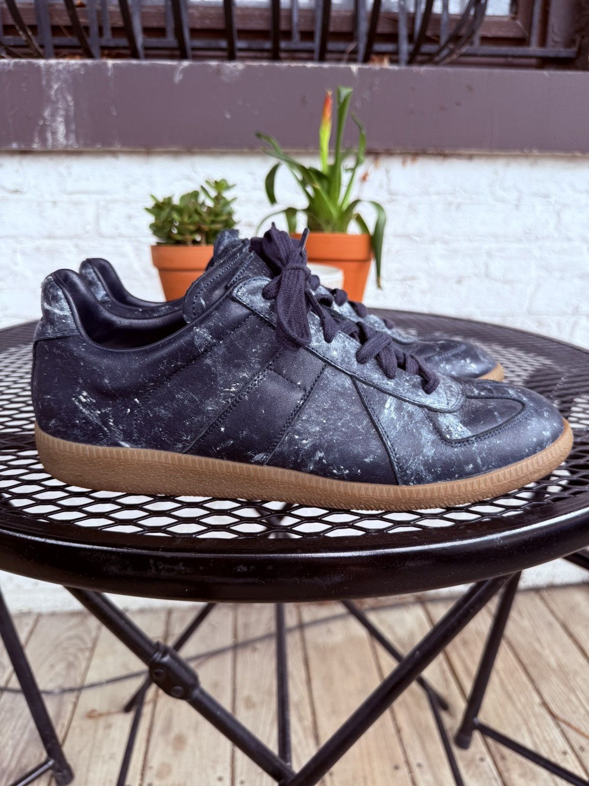 Margiela replica paint splatter