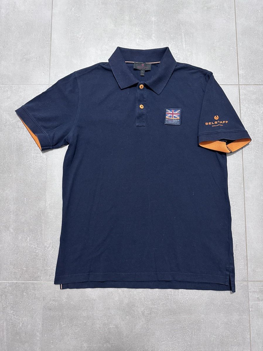 Belstaff × Designer × Vintage belstaff britannia challenger 36th america's cup polo Size US L / EU 52-54 / 3 - 1 Thumbnail