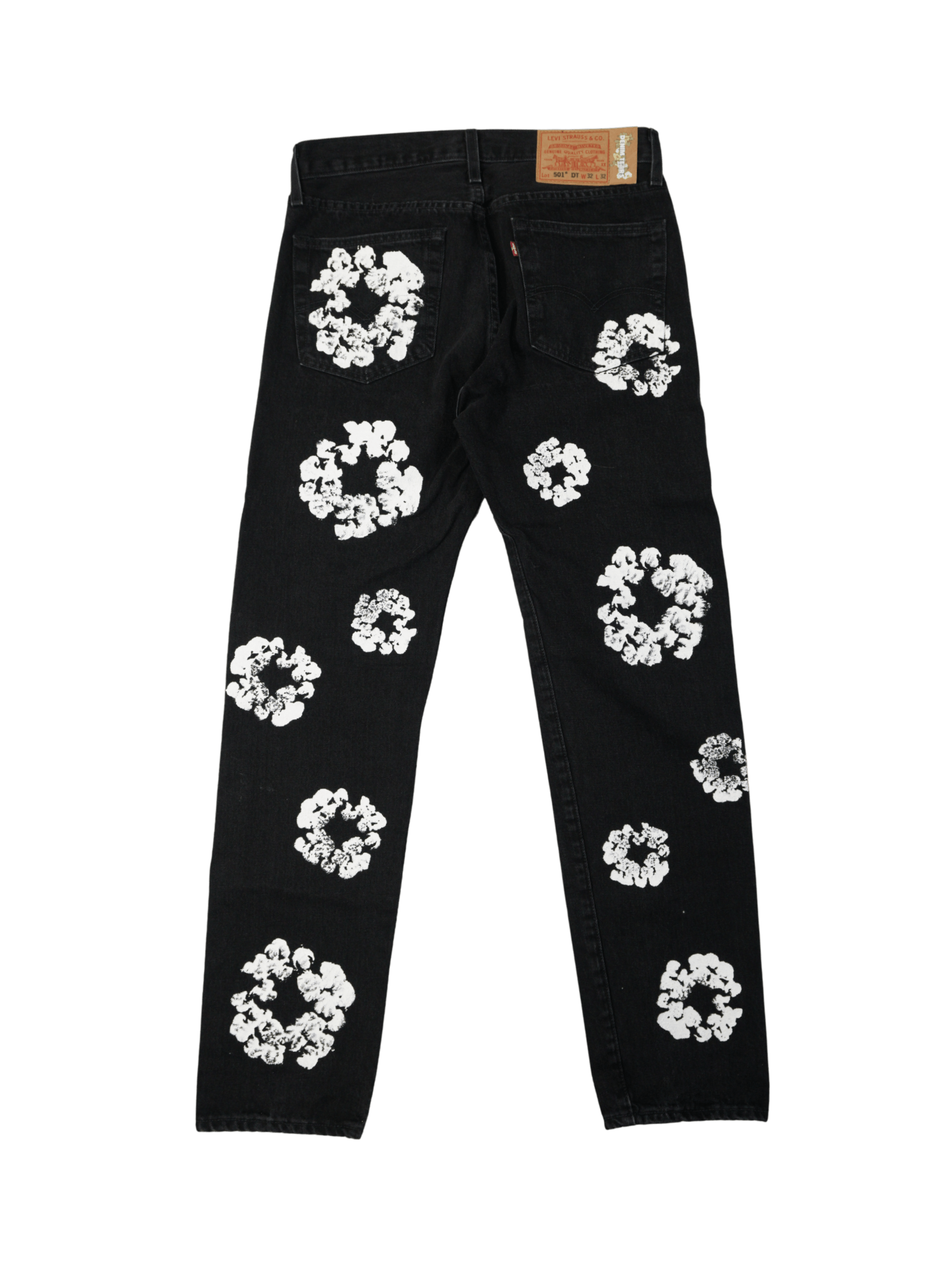 DENIM TEARS Denim Tears x Levi's Leather Cotton Wreath Jeans Size US 32 / EU 48 - 2 Thumbnail