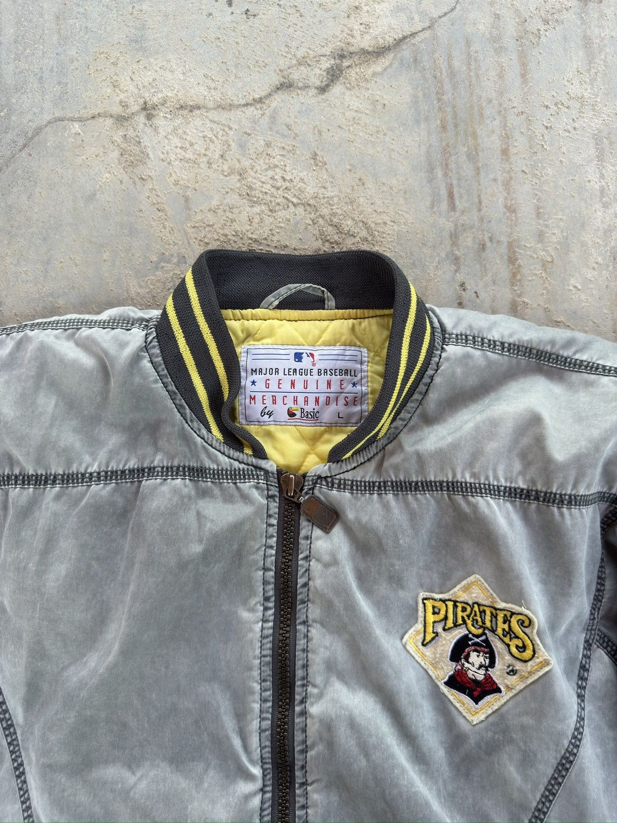 MLB × Vintage Vintage 1990s Pirates Pittsburgh MLB Jacket Size US L / EU 52-54 / 3 - 5 Thumbnail