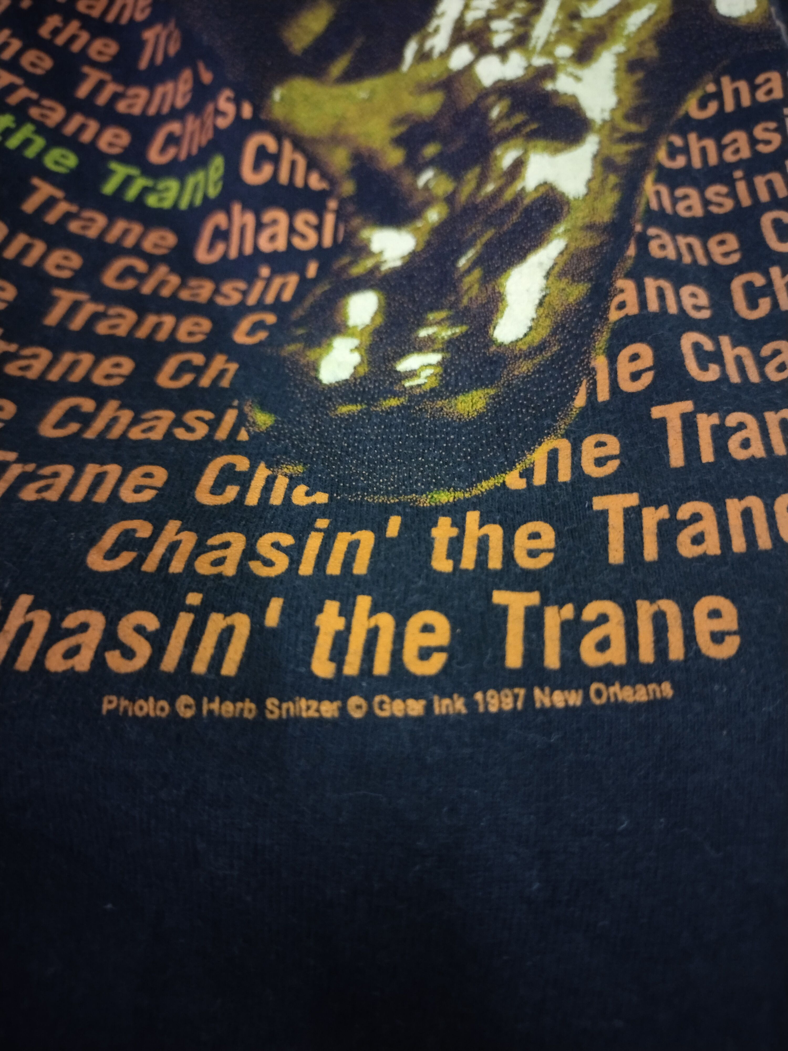 Vintage 97's Vintage John Coltrane Chasin' The Trane Tee Size US M / EU 48-50 / 2 - 4 Thumbnail