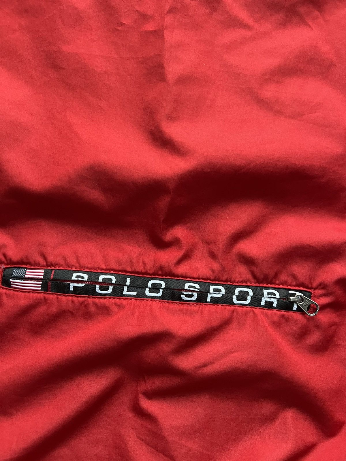Polo Ralph Lauren × Ralph Lauren × Ralph Lauren Sport Red Wind breaker jacket Polo Sport Ralph Lauren embroidered Size US S / EU 44-46 / 1 - 5 Thumbnail