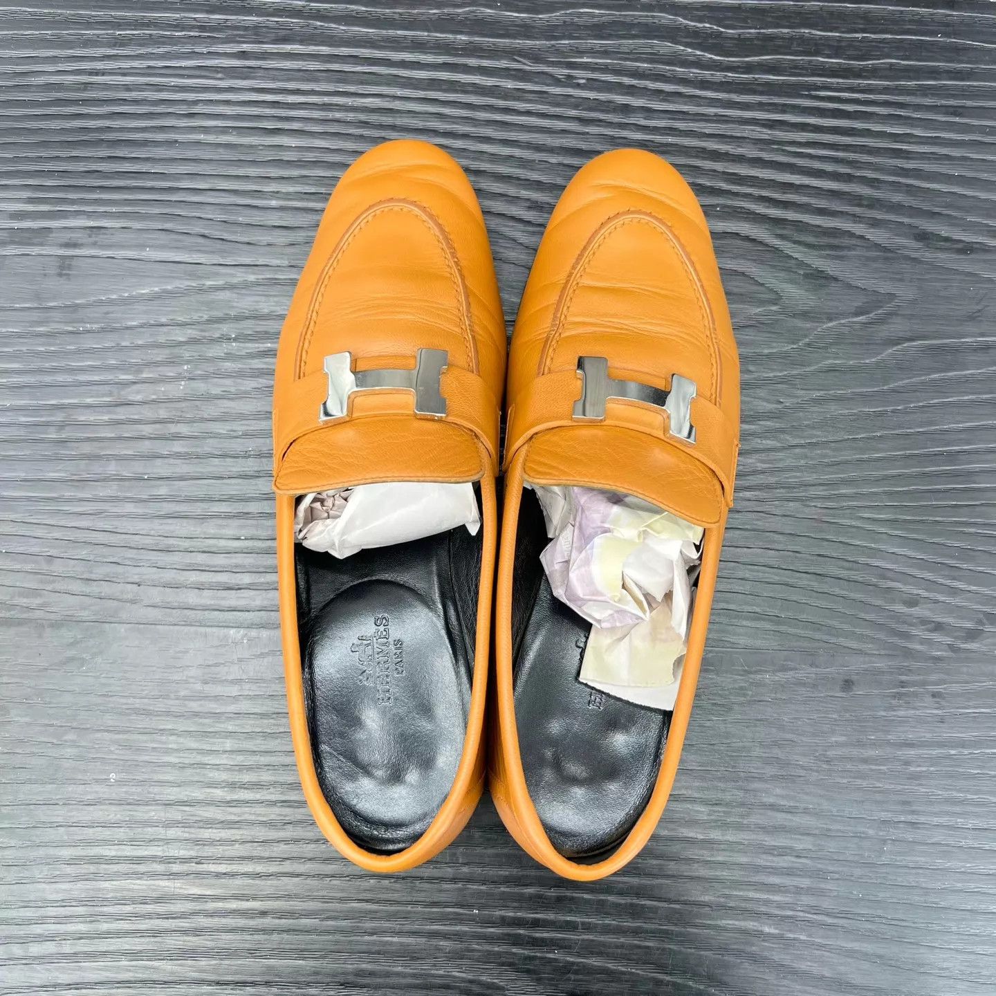 Hermes Hermès H Buckle Loafer Caramel 36 Size US 5.5 / IT 35.5 - 8 Thumbnail