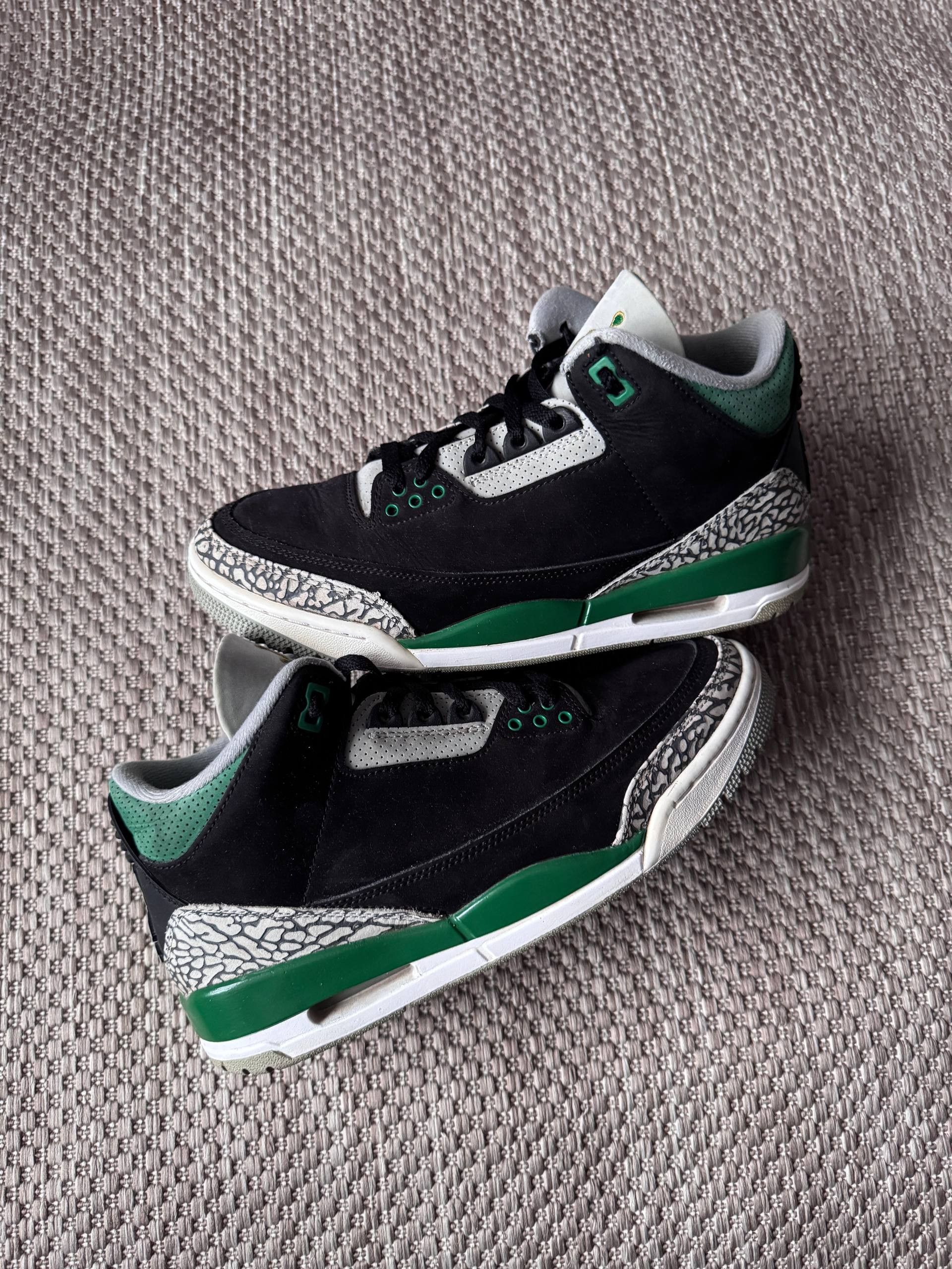 Nike Air Jordan 3 Retro OG “Pine Green Black White” Pine Green Nike Air Jordan 3s that come with | Mercari main image 4