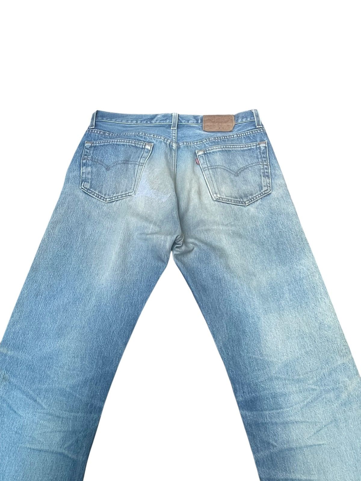 Levi's Vintage Clothing Vintage 1994 Levis 501XX Faded Distresed Size US 34 / EU 50 - 9 Thumbnail