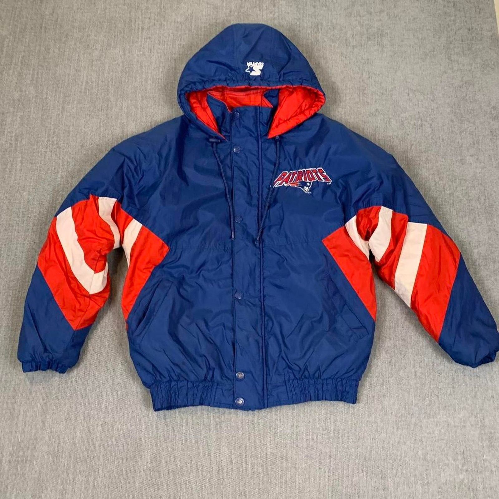 Starter Vintage 90s NFL Starter New England Patriots puffer jacket Size US S / EU 44-46 / 1 - 1 Thumbnail