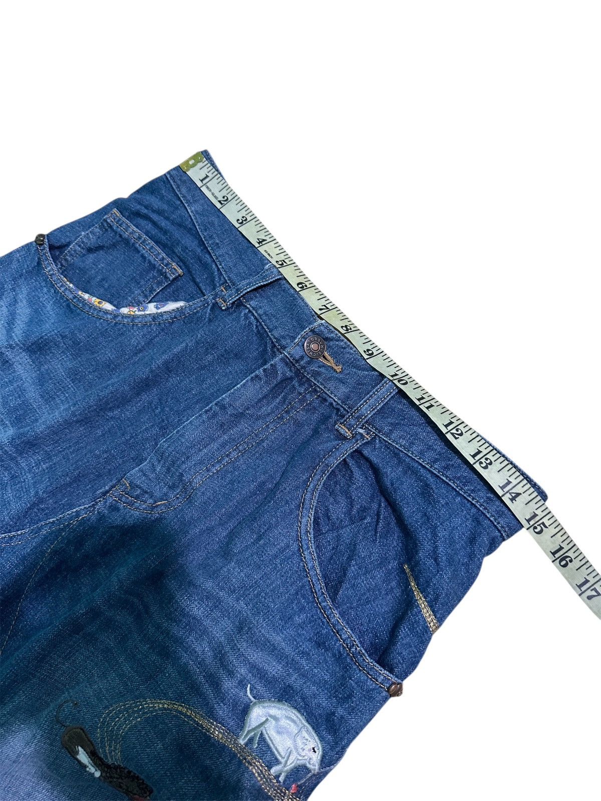 Tsumori Chisato Tsumori Chisato By Issey Miyake Denim Skirt Size 29" - 6 Thumbnail