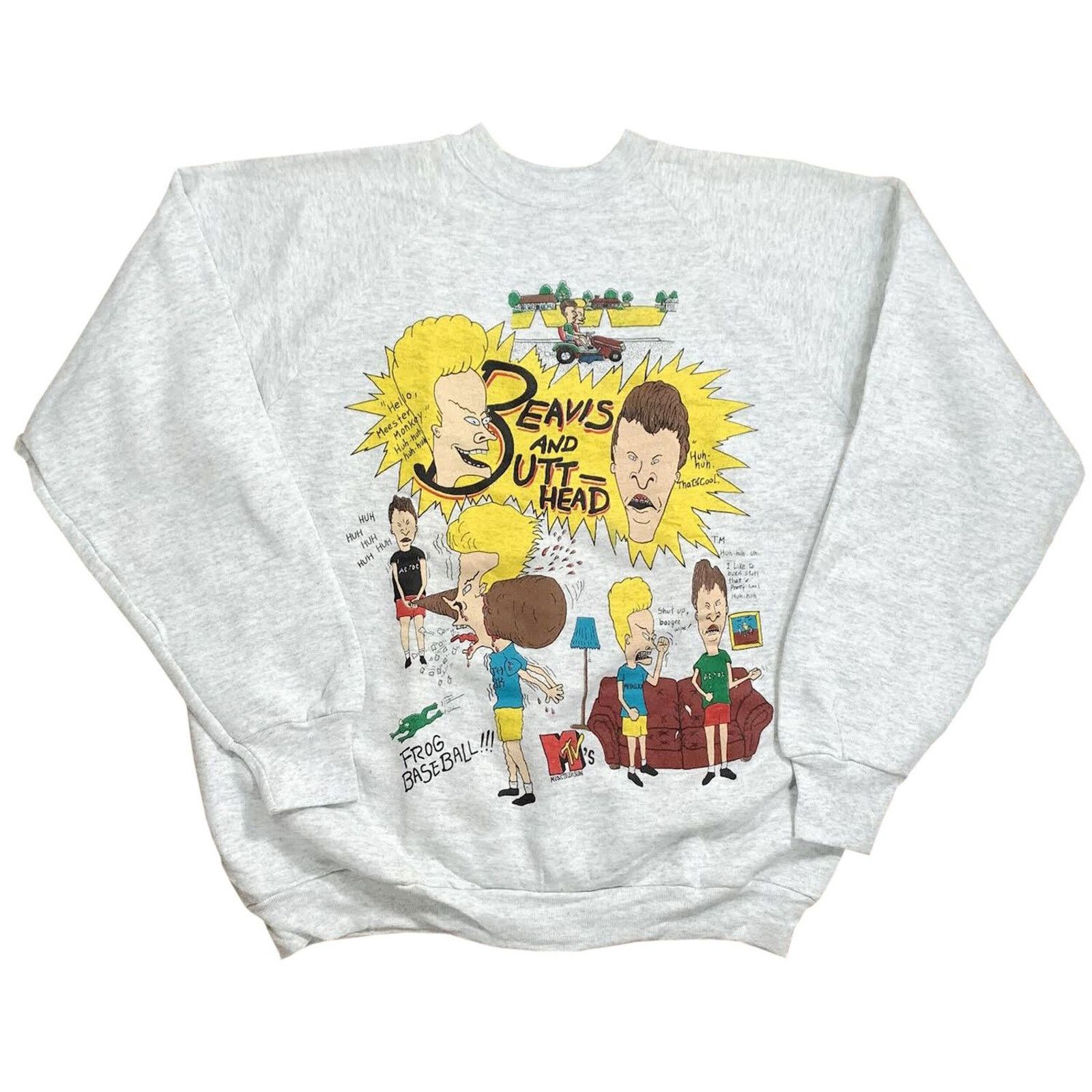 Vintage Vintage Bootleg Beavis And Butt-Head Sweatshirt L NWOT Size US M / EU 48-50 / 2 - 1 Thumbnail