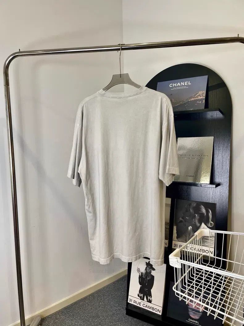 Balenciaga Balenciaga Letter logo print round neck loose short-sleeve Size US S / EU 44-46 / 1 - 6 Thumbnail
