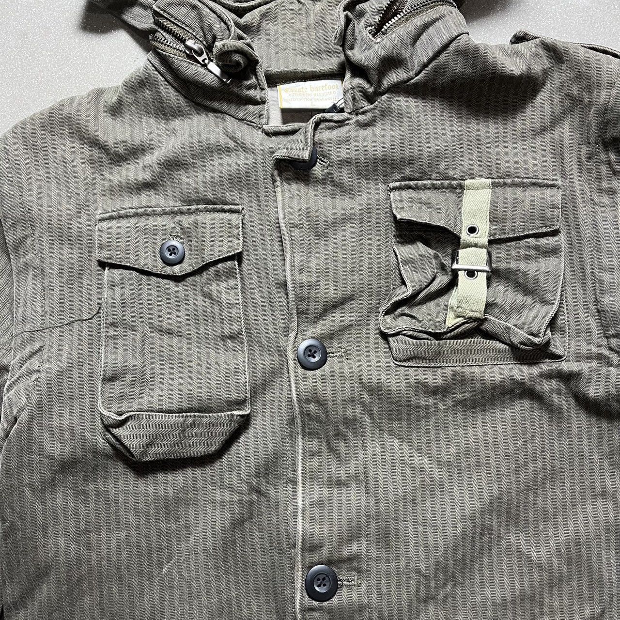 Japanese Brand × Le Grande Bleu (L.G.B.) Create Barefoot Japanese Brand Zip-Off Sleeve Jacket Size US L / EU 52-54 / 3 - 3 Thumbnail