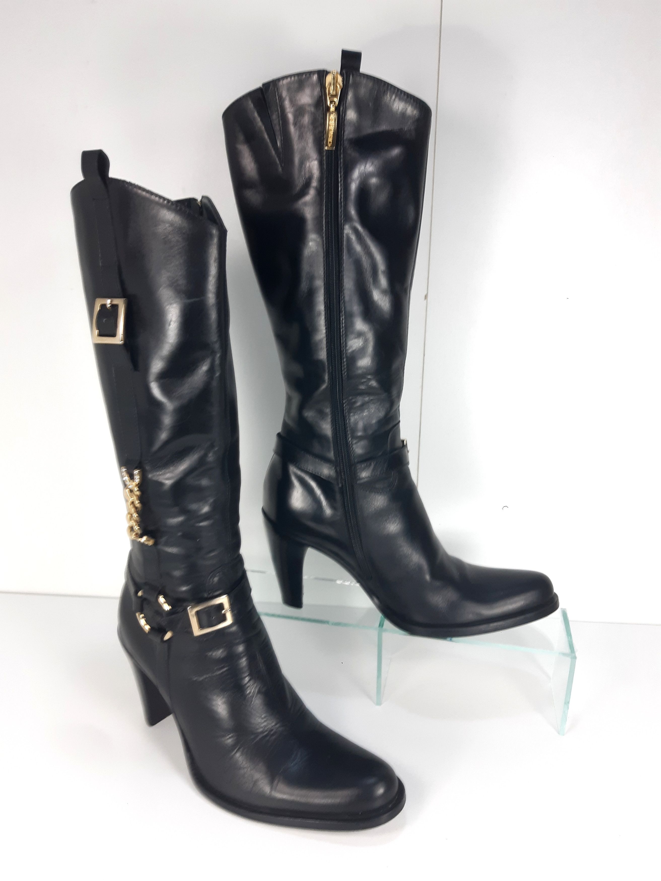 Paciotti CESARE PACIOTTI Italy Leather Boots size eu36 Size US 6 / IT 36 - 4 Thumbnail