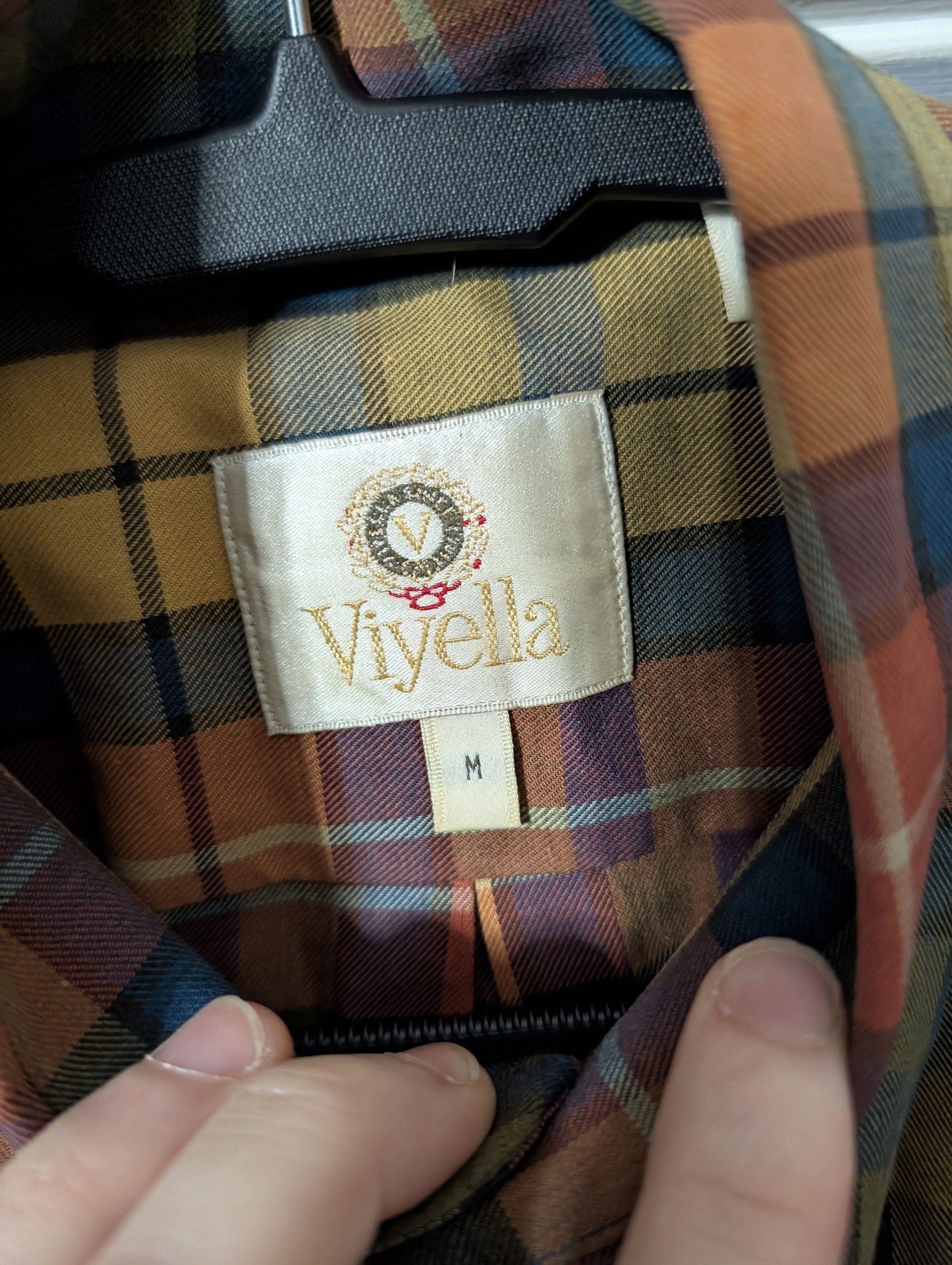 Viyella Made in USA brushed cotton/wool plaid button-down M Size US M / EU 48-50 / 2 - 8 Thumbnail