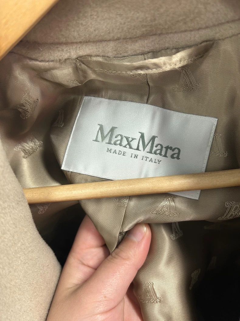 Max Mara Max Mara Short Sand Coat Size S / US 4 / IT 40 - 3 Thumbnail