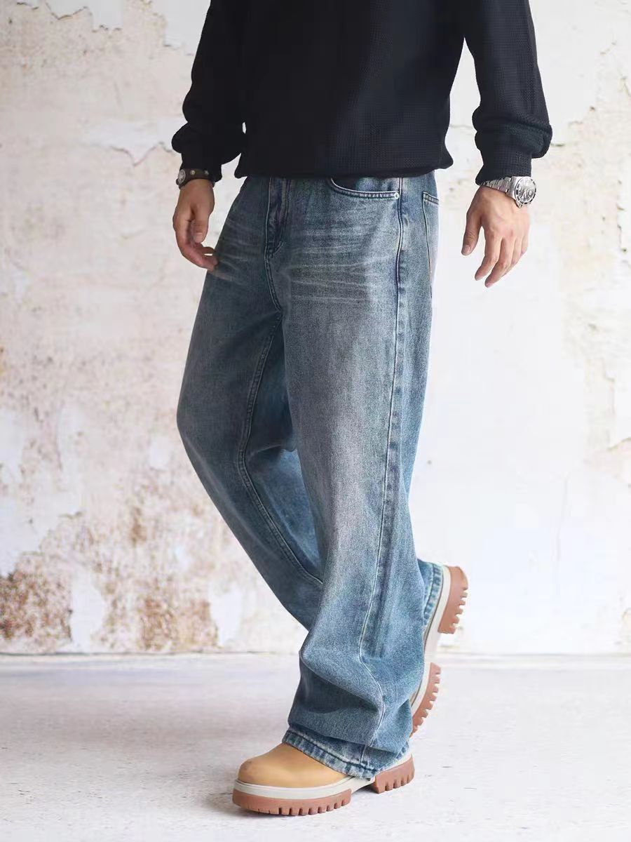 Japanese Brand × Vintage Vintage 13 oz. washed and distressed jeans Size US 32 / EU 48 - 4 Thumbnail