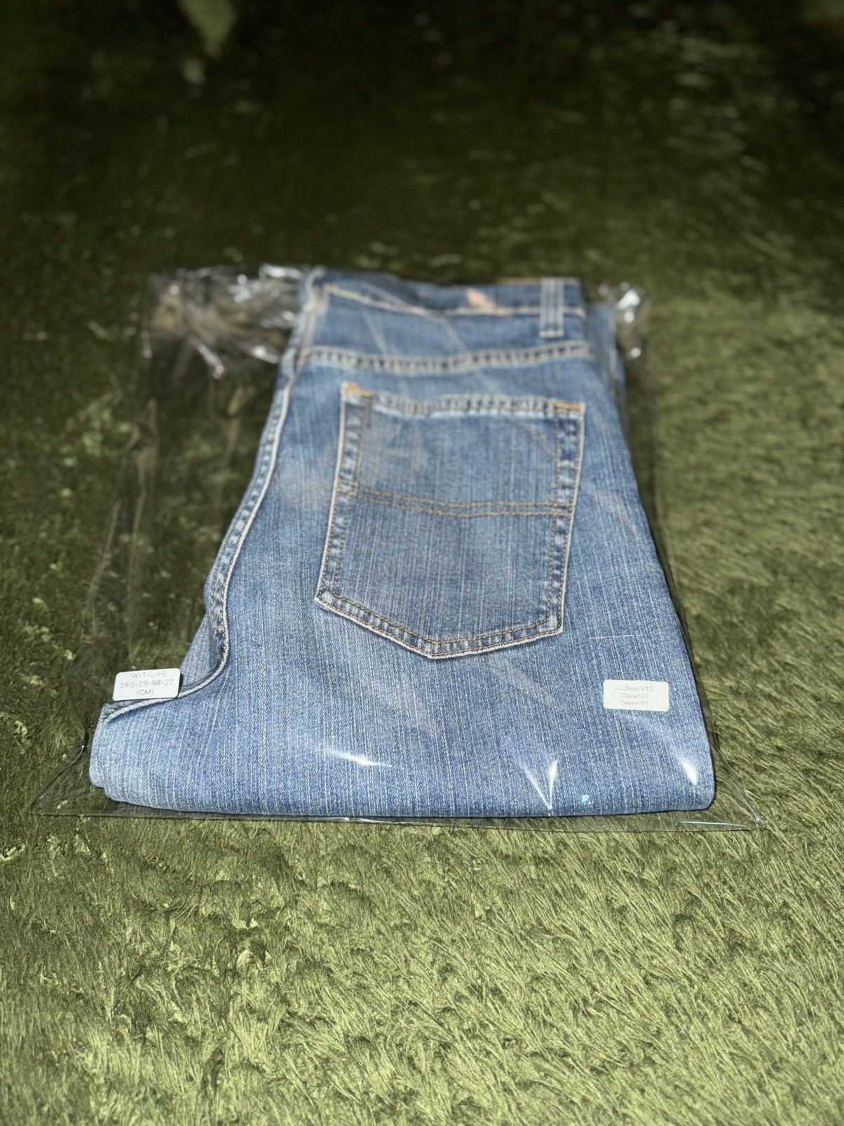 L.L. Bean L.L.Bean Japan Classic Fit Vintage Washed Denim Pants Indigo Size US 30 / EU 46 - 11 Thumbnail