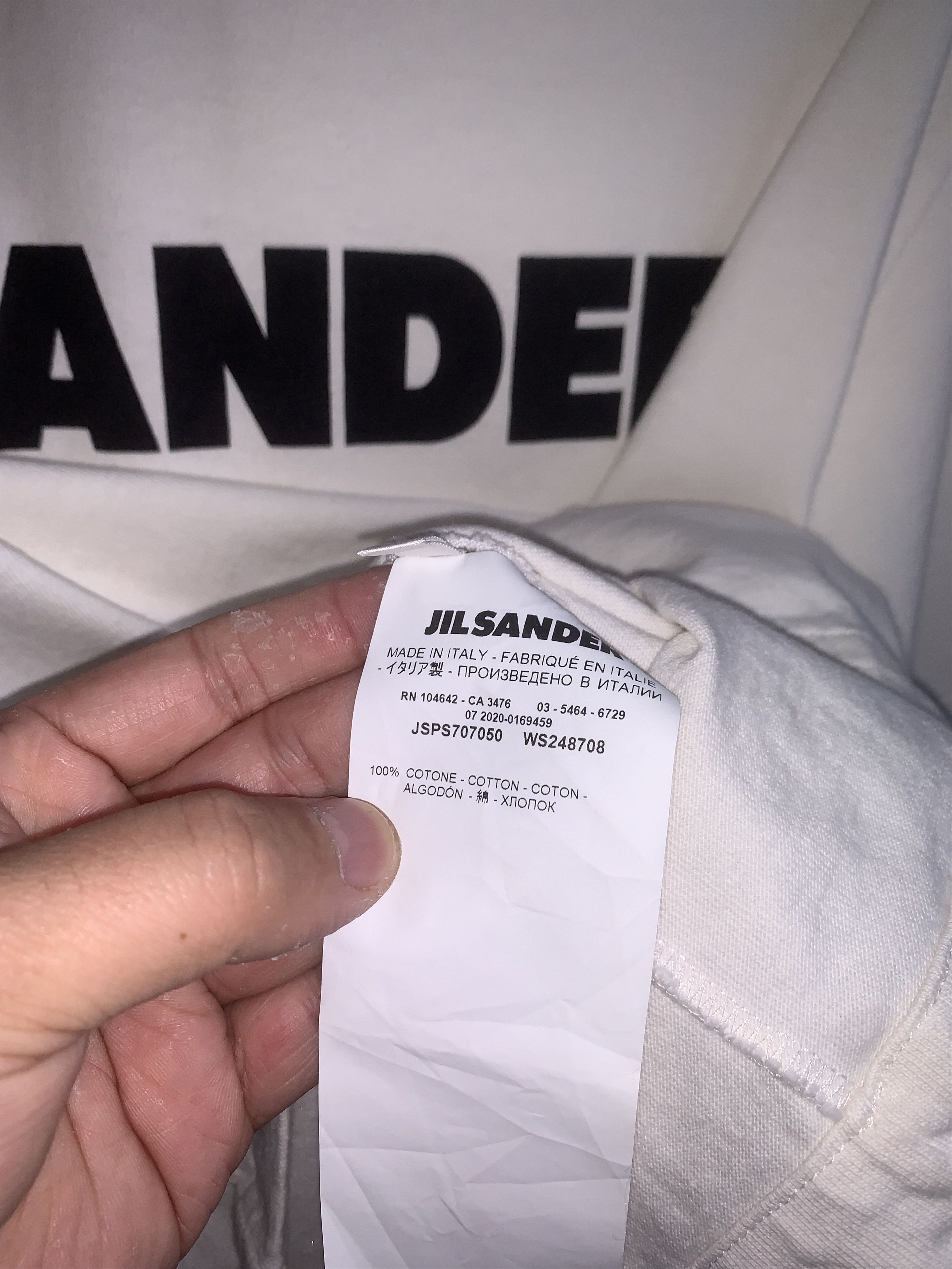 Jil Sander Jil Sander Spellout Shirt Size US M / EU 48-50 / 2 - 4 Thumbnail