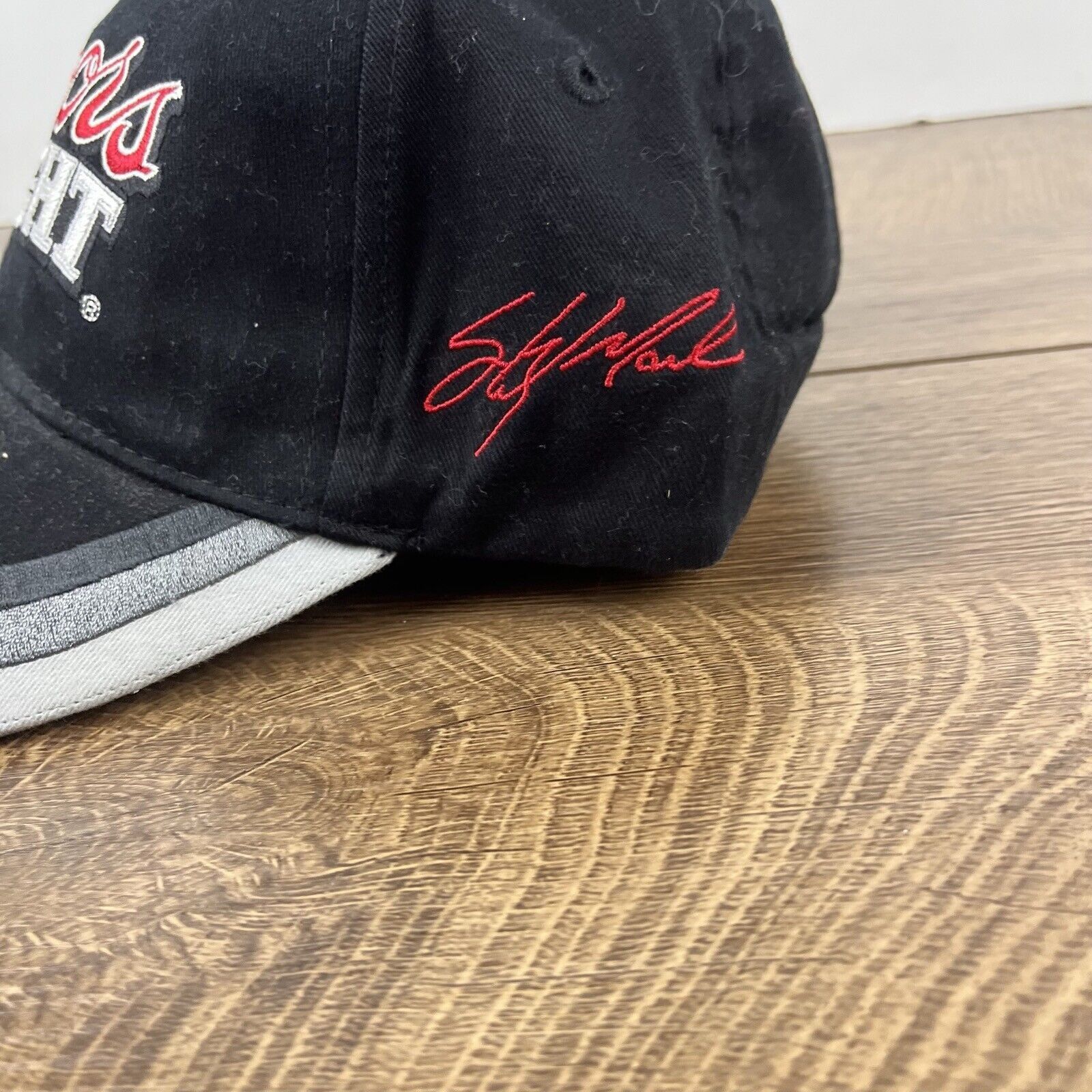 Other Sterling Martin 40 Hat NASCAR Coors Light Hat Adjustable Bla Size ONE SIZE - 7 Thumbnail