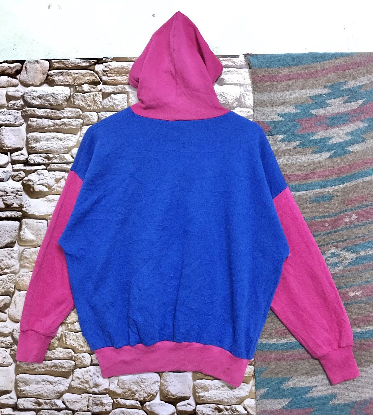 Vintage Vintage Hodie Two Tone Sport Exacio Size US M / EU 48-50 / 2 - 2 Thumbnail