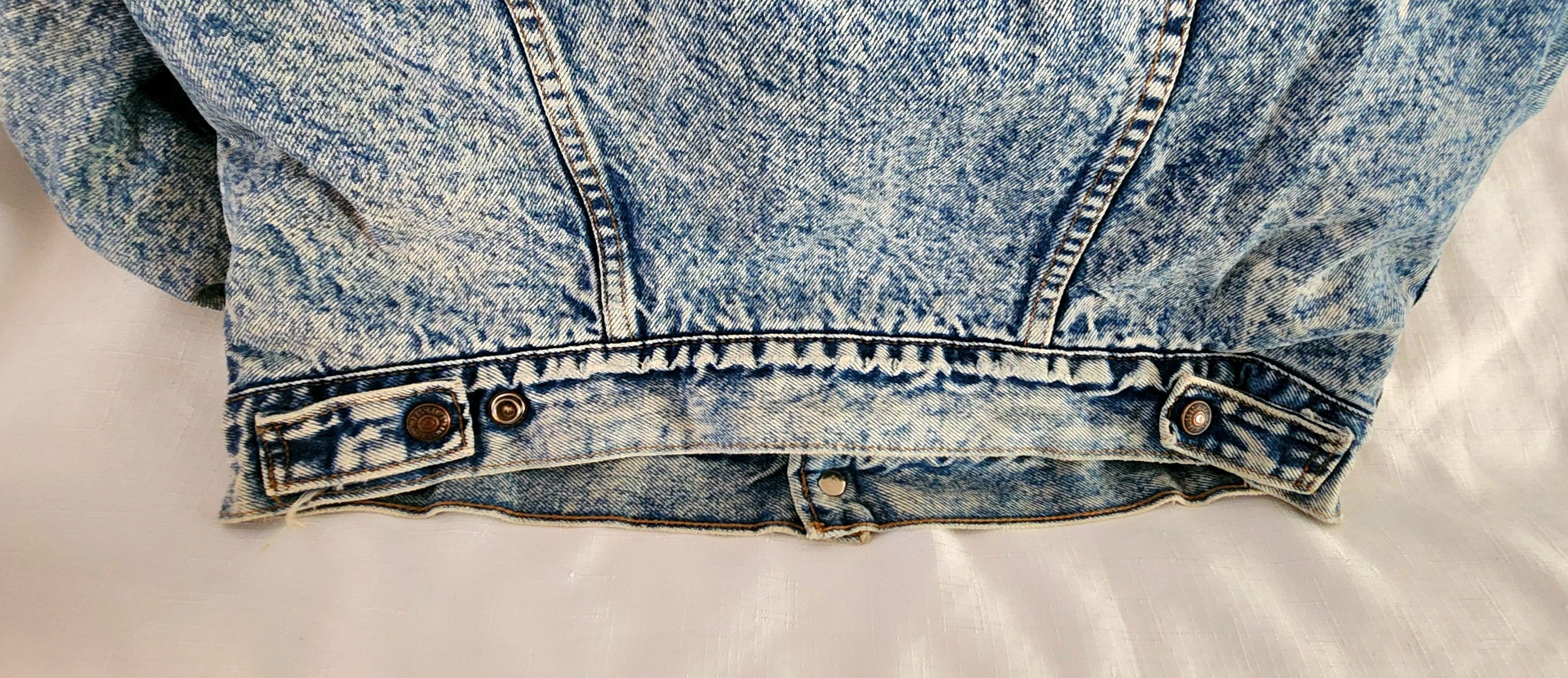 Levi's Levi's True Vintage Acid Wash Denim Trucker Jacket XL Sherpa Size US XL / EU 56 / 4 - 16 Thumbnail