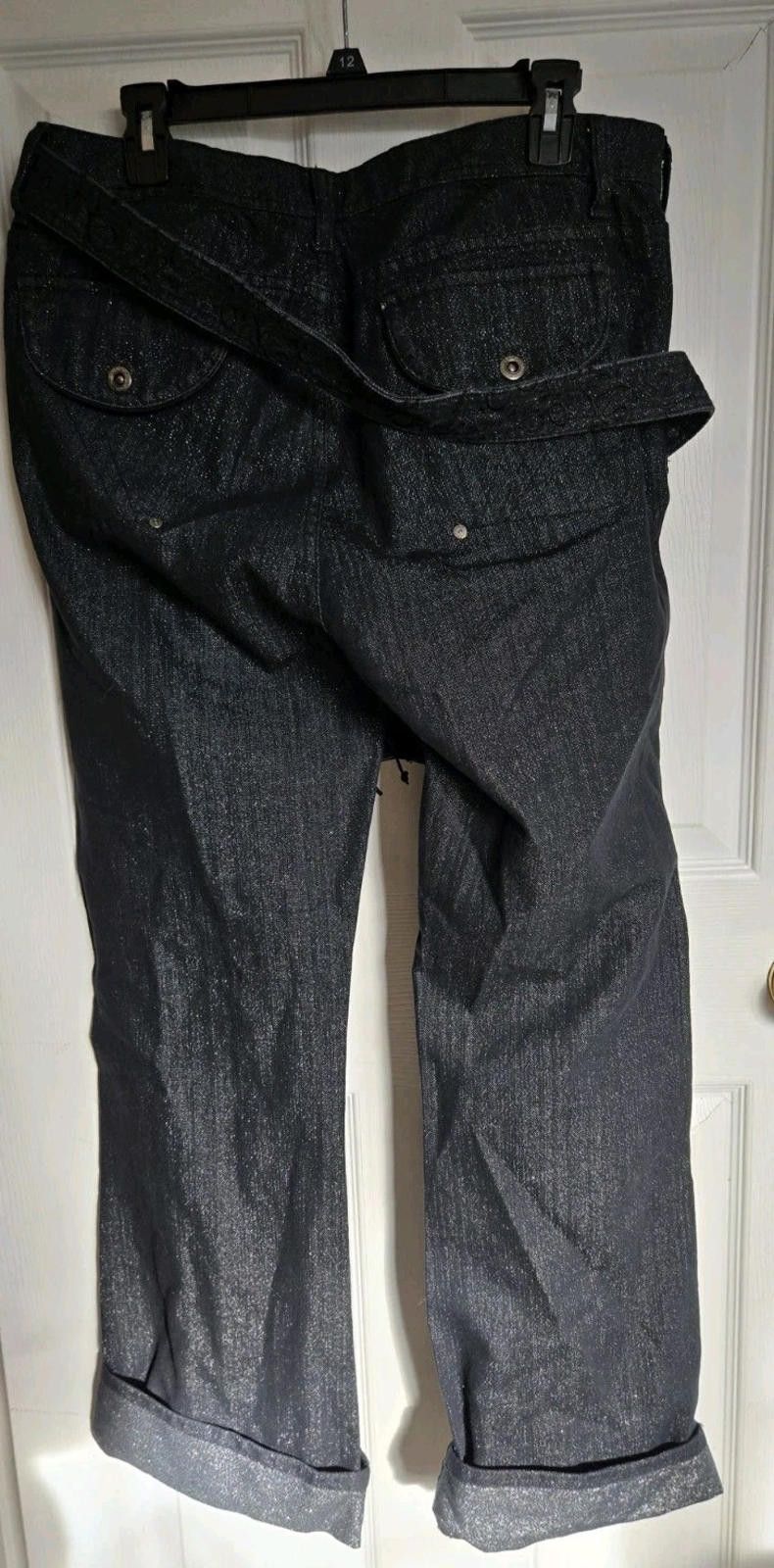 Other AKMDKS Jeanius Level Jeans 38 Gemini Belt Round The Way Fit Size 38" / US 16 / IT 52 - 4 Thumbnail