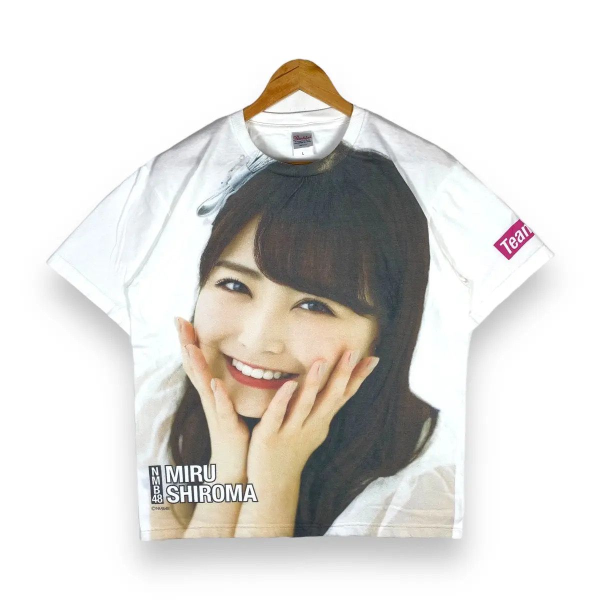 Band Tees MIRU SHIROMA NMB48 JAPANESE SINGER ACTOR IDOL FULLPRINT TEE Size US L / EU 52-54 / 3 - 1 Thumbnail
