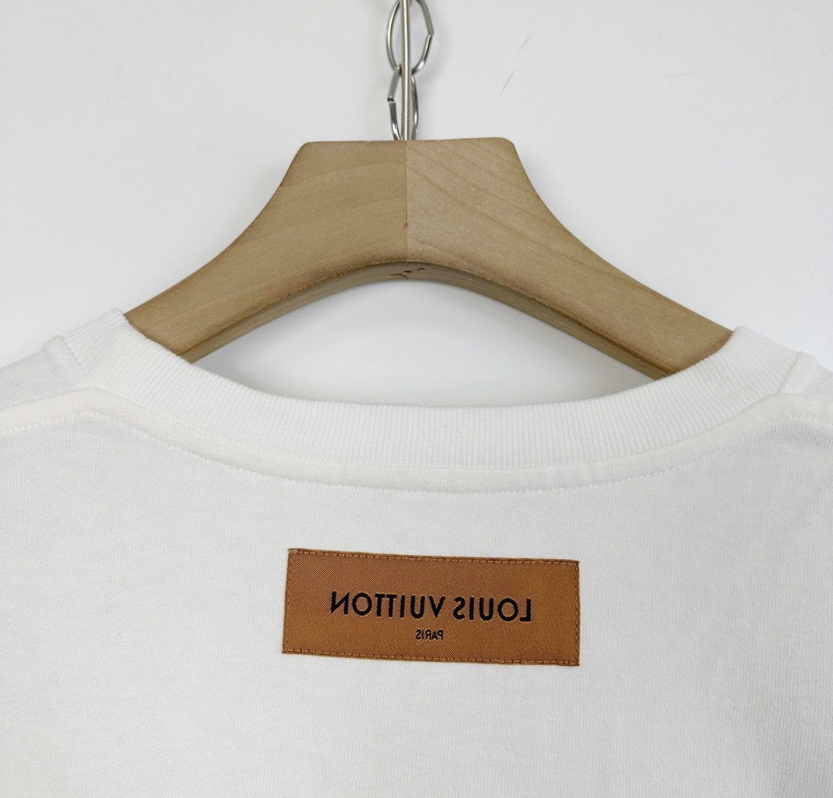 Louis Vuitton Louis Vuitton Barrage Letter Print Crew Neck T-Shirt K12 Size US L / EU 52-54 / 3 - 6 Thumbnail