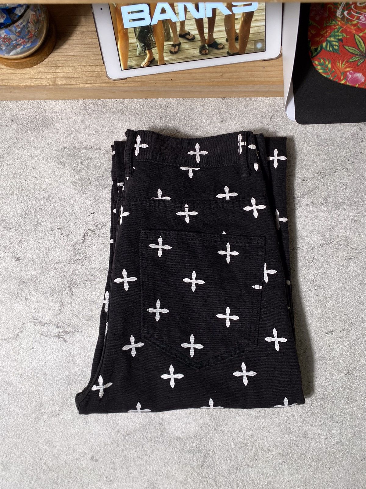 Levi's × Vintage Vtg Baggy Jeans Full Cross Motif Size US 32 / EU 48 - 16 Thumbnail