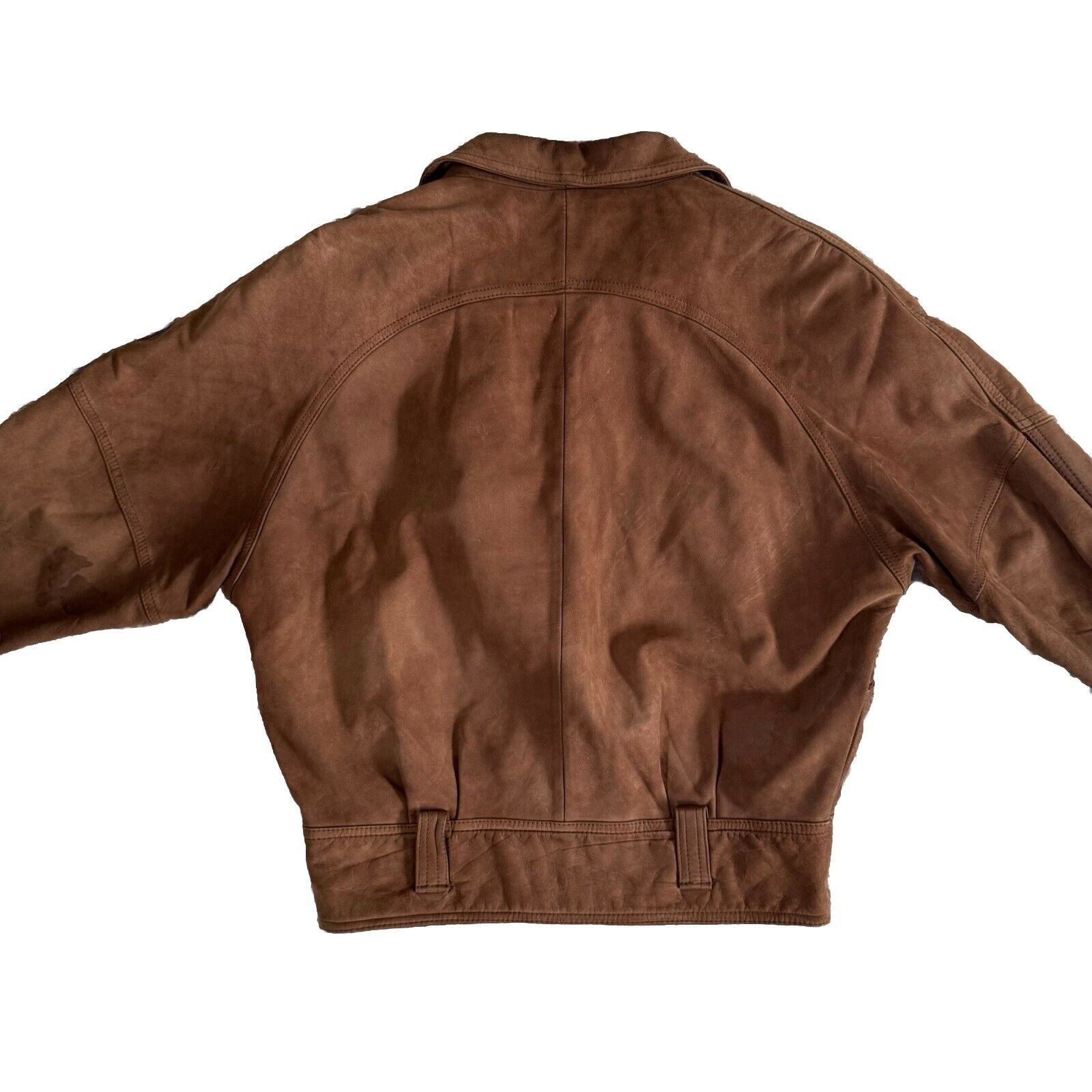 Other Vintage Jay Jacobs Nylon Leather Jacket Size Medium Genuine Size M / US 6-8 / IT 42-44 - 3 Thumbnail
