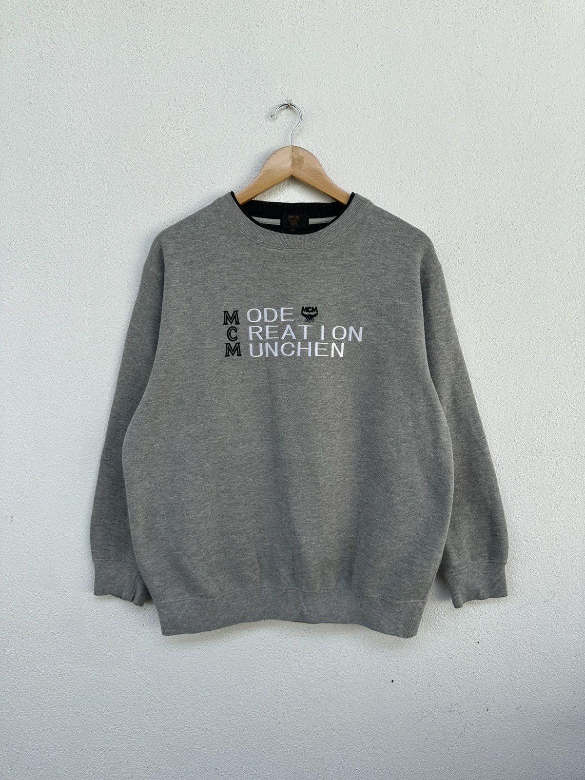 Designer × MCM Mcm Modern Creation Muchen Sweatshirt Size US L / EU 52-54 / 3 - 1 Thumbnail