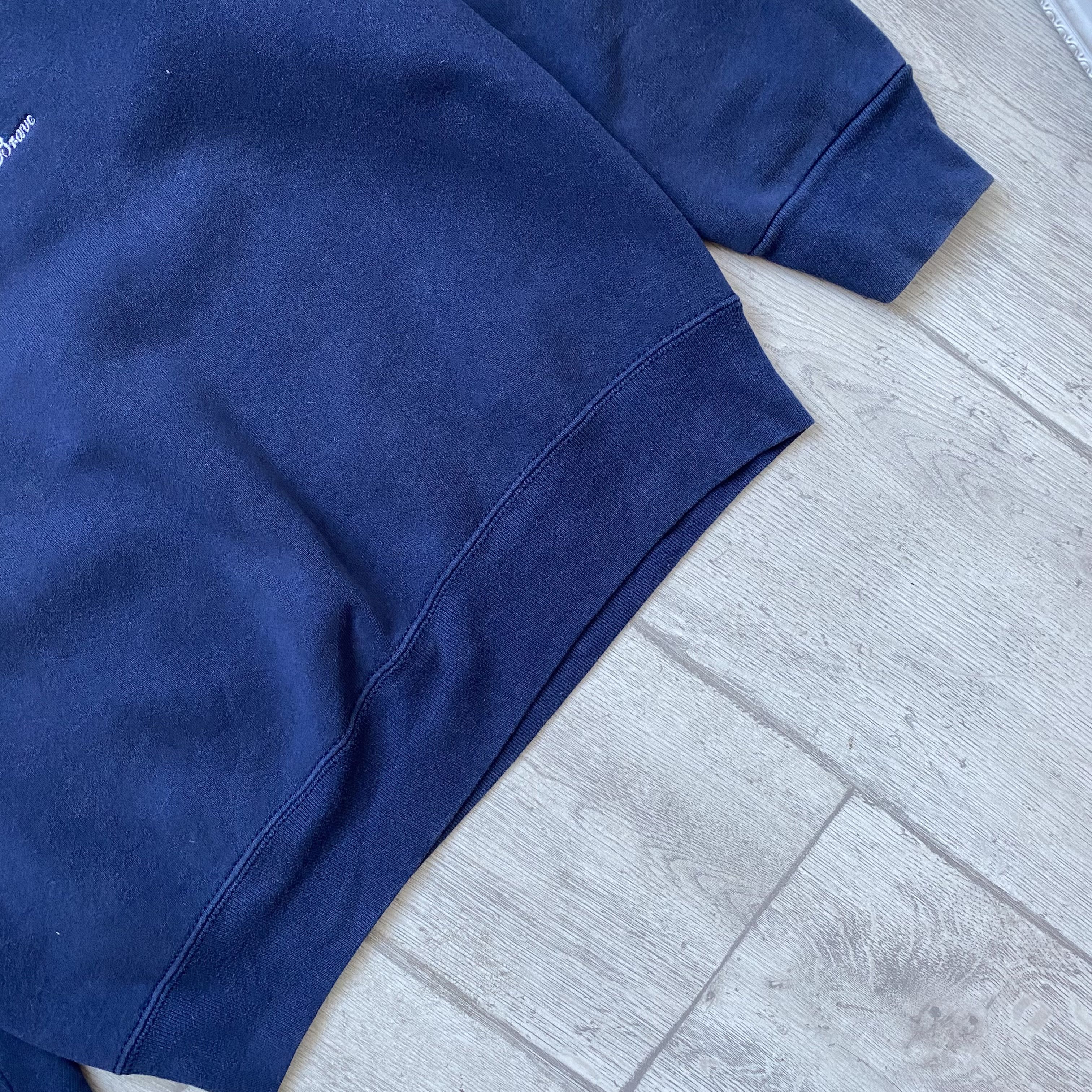 USA Olympics 🇺🇸 Vintage 90s USA University Logo Boxy Sweatshirt Size US S / EU 44-46 / 1 - 4 Thumbnail