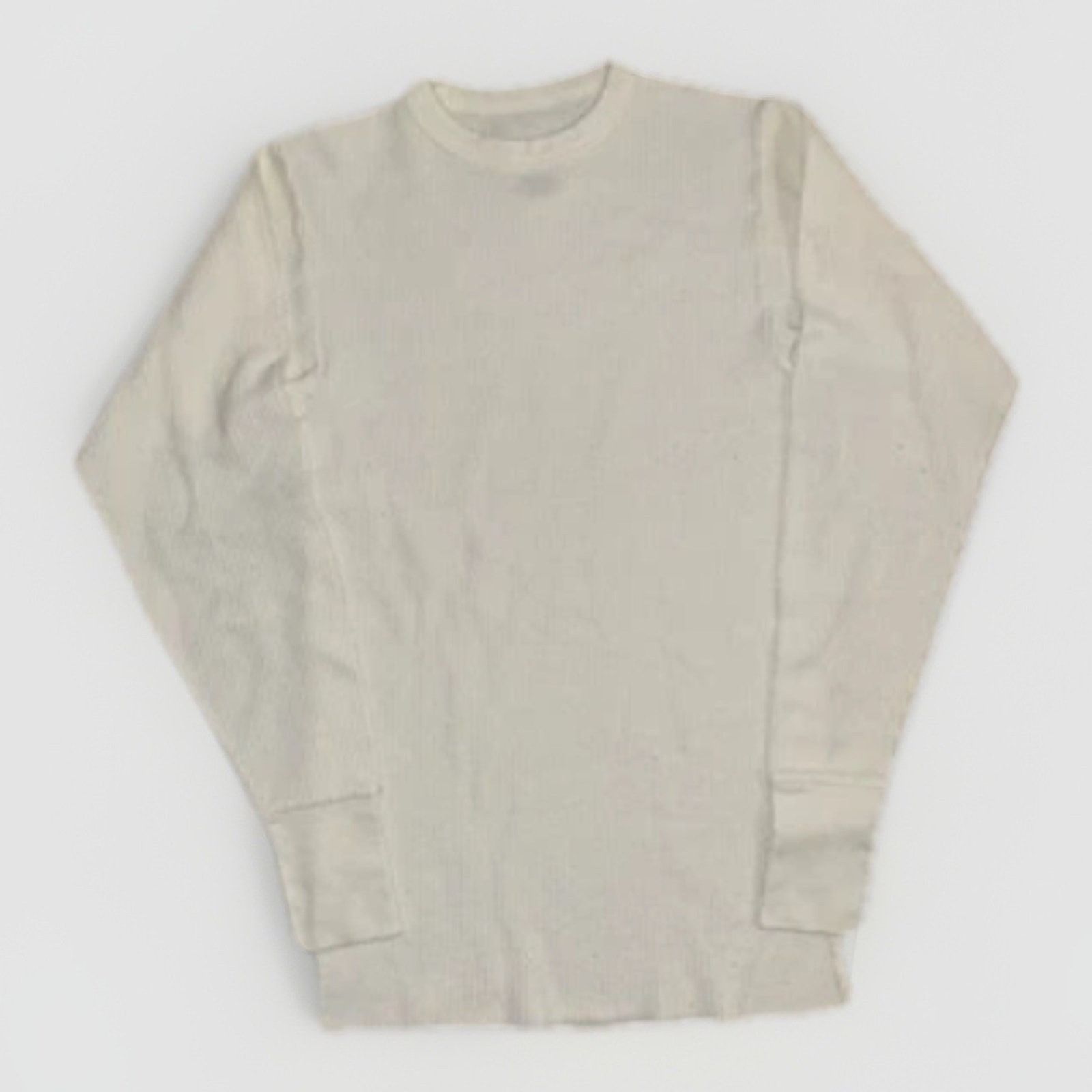 Vintage Vintage Indera Long Sleeve Thermal Shirt White M 14x25 Size US M / EU 48-50 / 2 - 1 Thumbnail