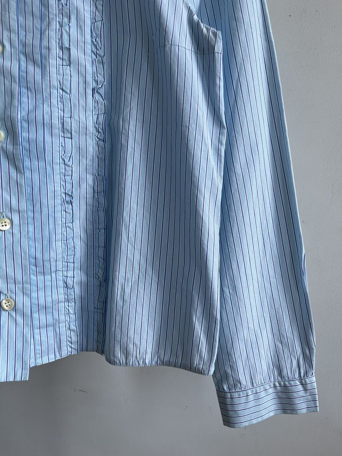 Prada Prada Ruffle Button Up Shirts Size XS / US 0-2 / IT 36-38 - 11 Thumbnail