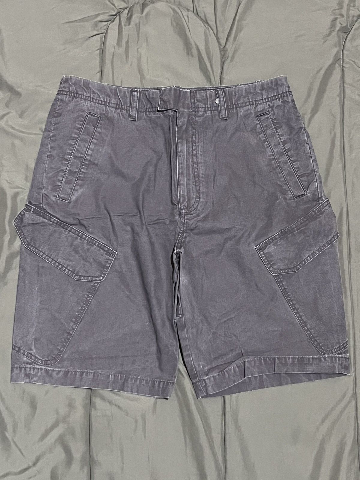 Other Grey Vintage Cargo Shorts Size US 32 / EU 48 - 2 Thumbnail