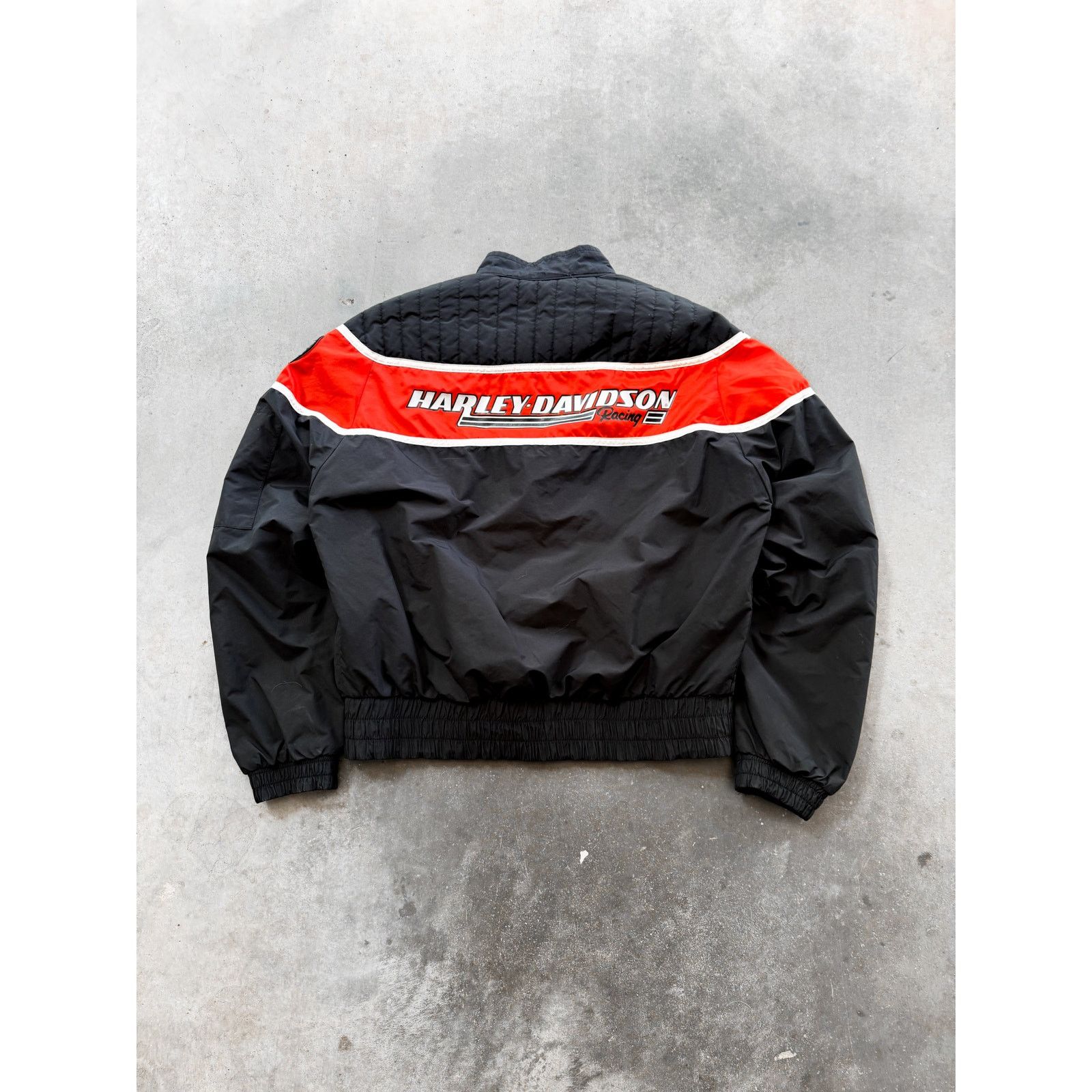 Vintage 2000s Lightweight Harley Davidson Jacket Size L Size L / US 10 / IT 46 - 3 Thumbnail