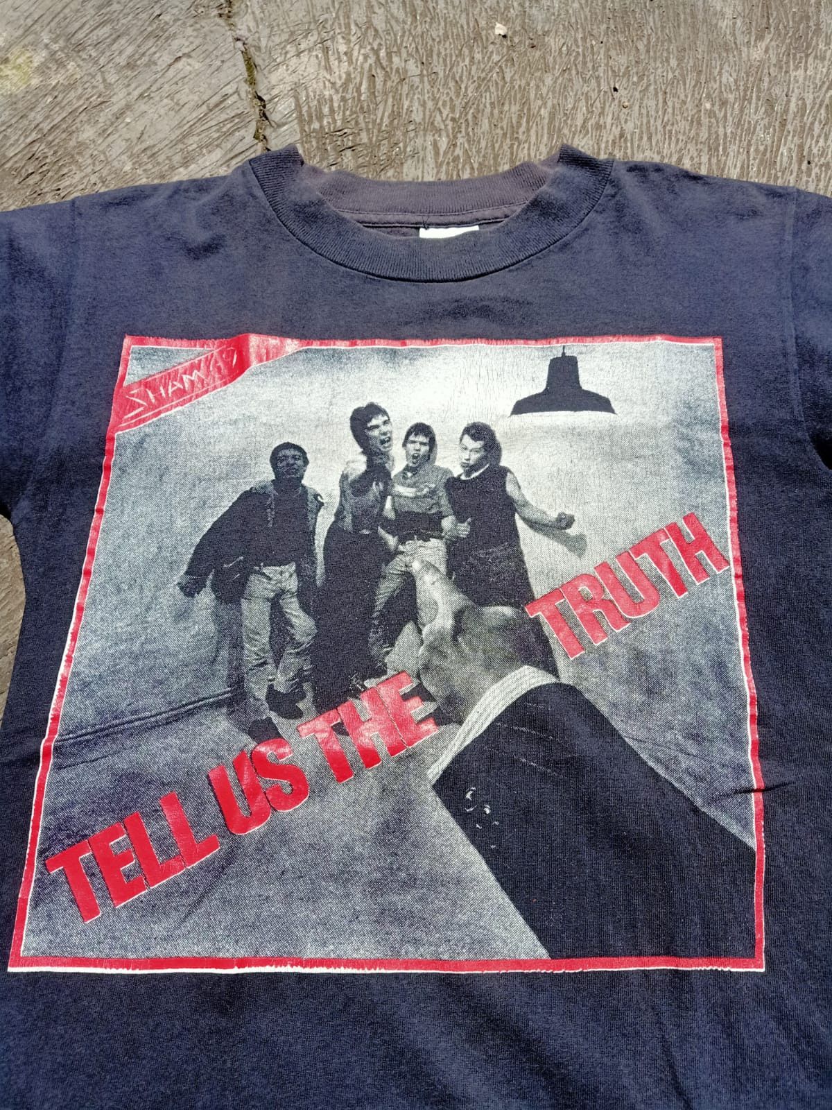 Band Tees Vintage Sham 69 Punk Rock band t shirt faded sex pistols Size US S / EU 44-46 / 1 - 5 Thumbnail